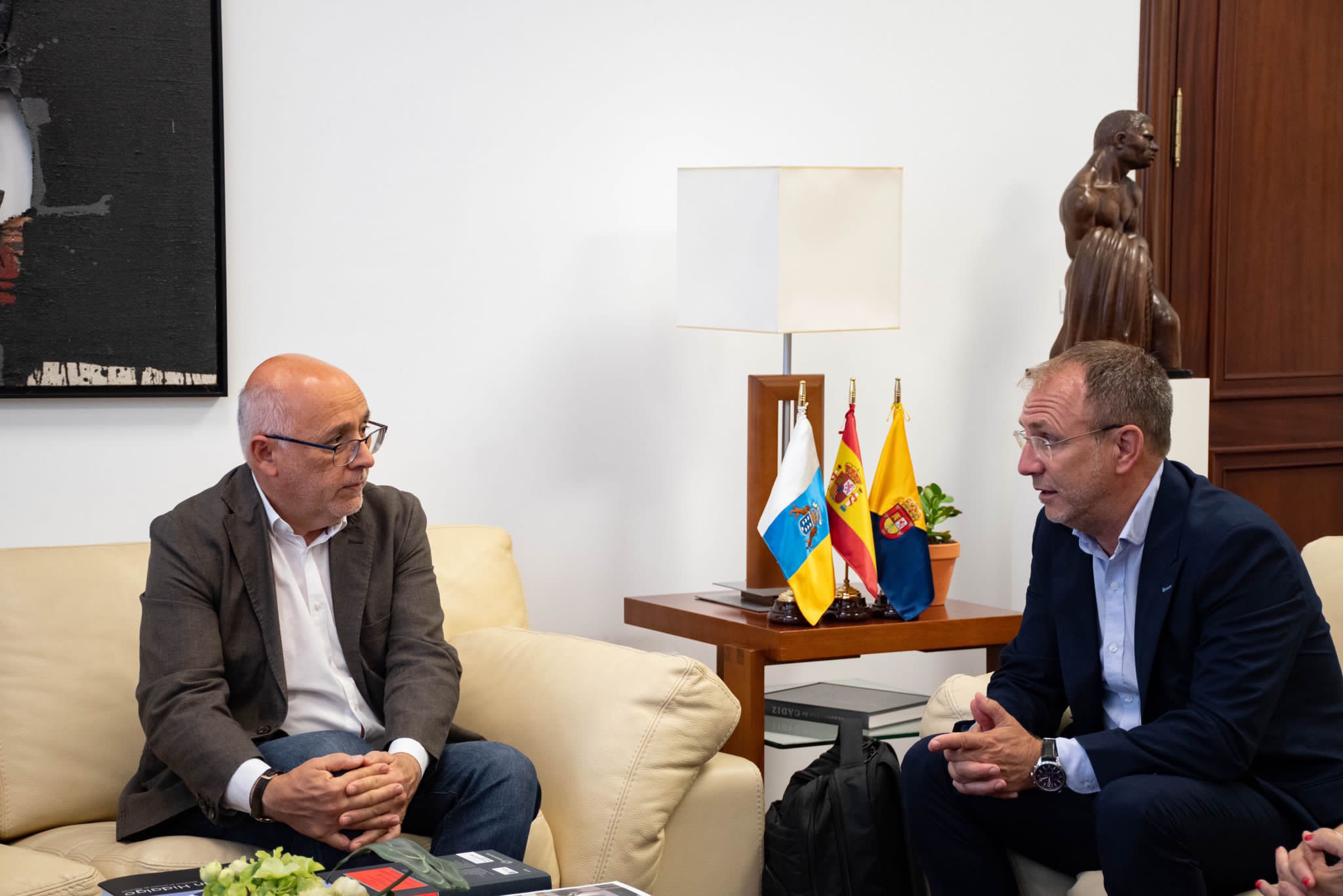 La Palma estudia los sistemas de prevención y alerta de Gran Canaria para optimizar la respuesta ante incendios forestales