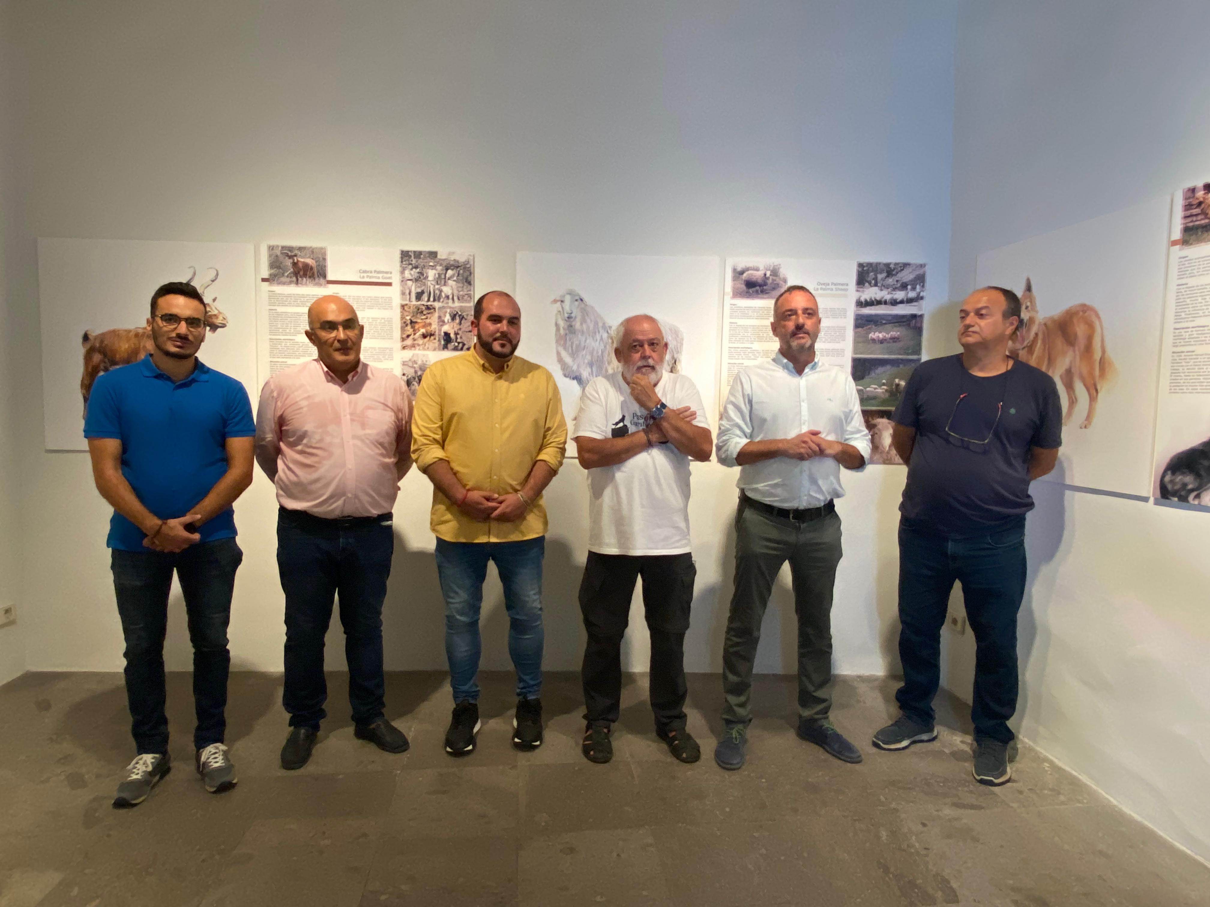 Exposición razas autóctonas palmeras