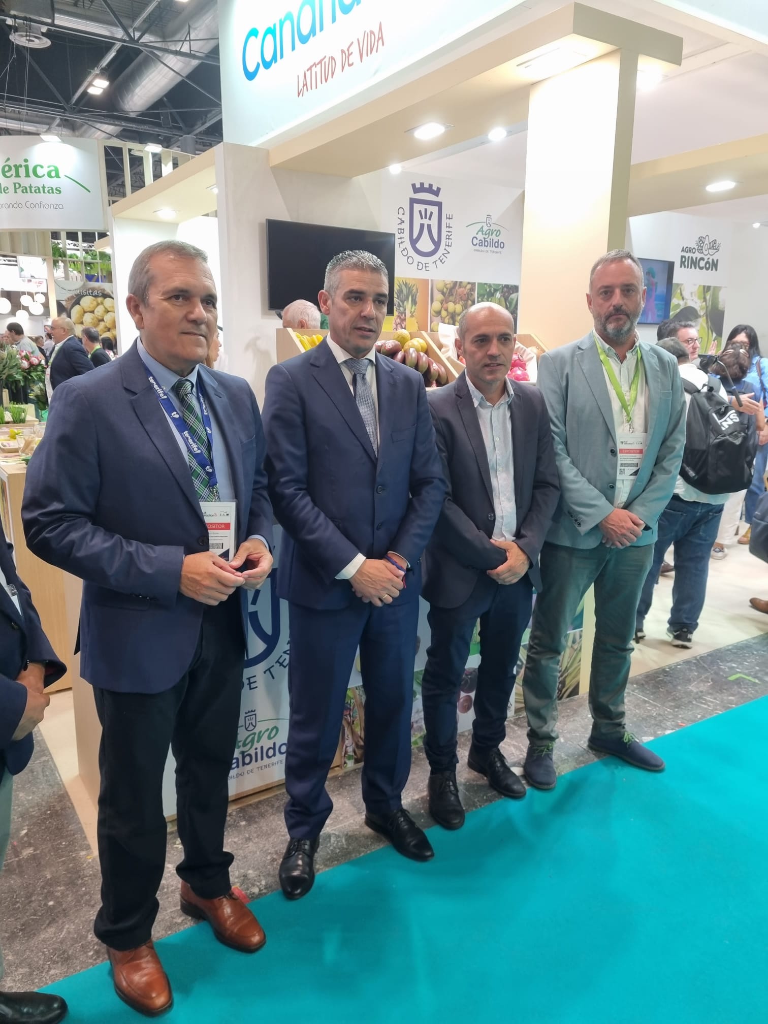 El Cabildo promociona el sector hortofrutícola de La Palma en la feria Fruit Attraction 2023
