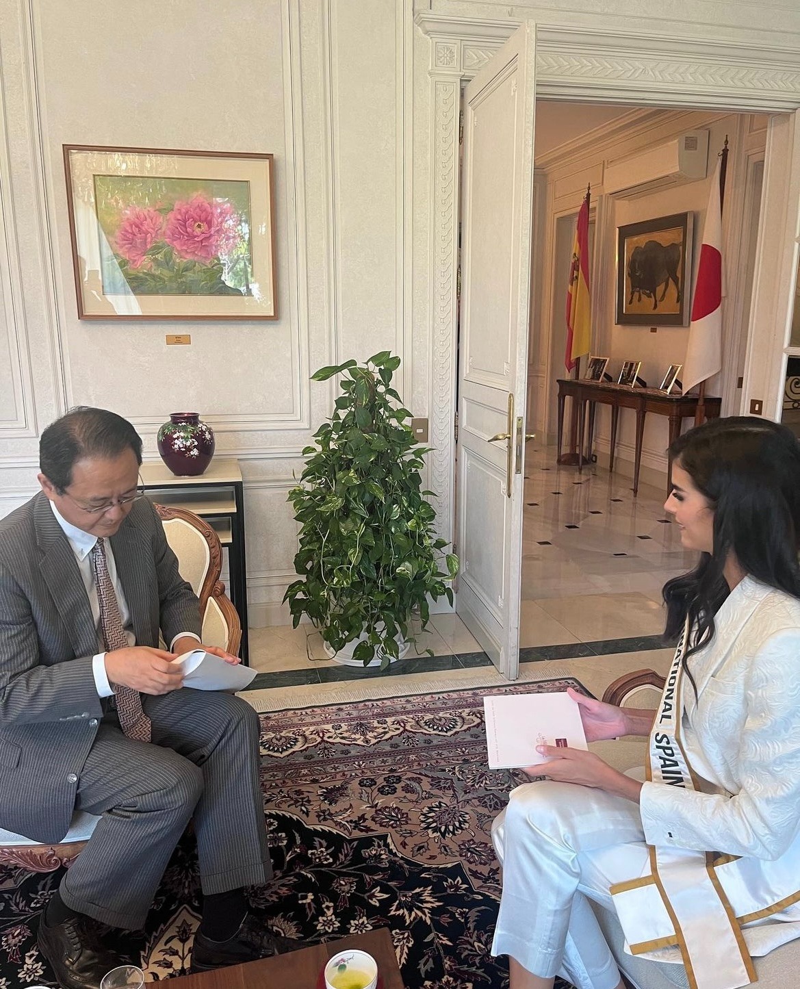 Seda La Palma Embajada de Japón