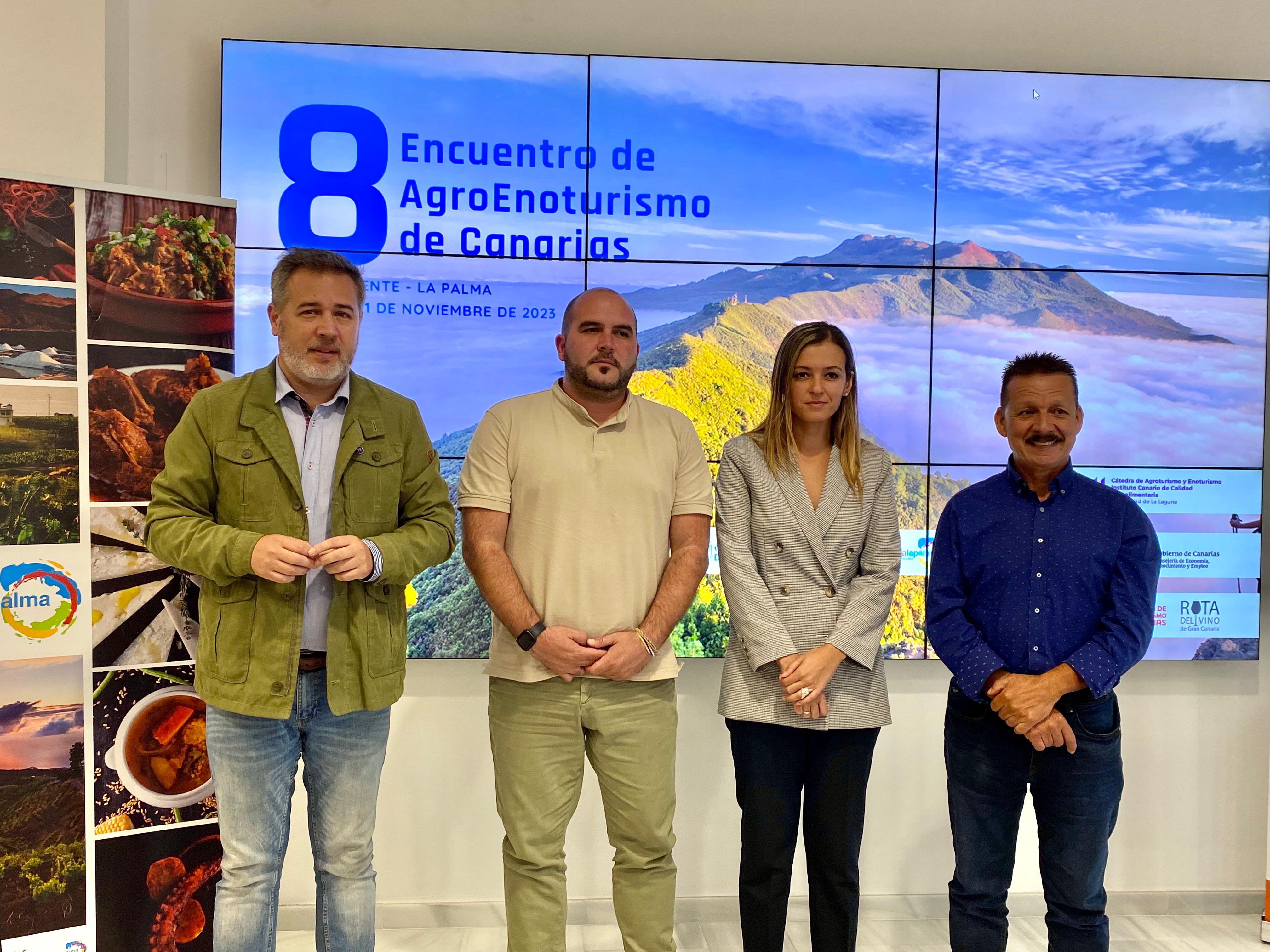 La Palma acoge la octava edición del Encuentro de AgroEnoturismo de Canarias