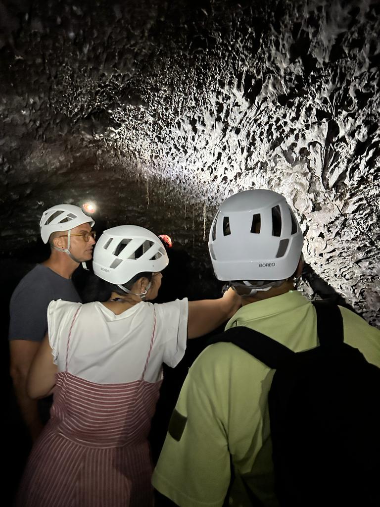 Tubo volcánico Cueva de las Palomas