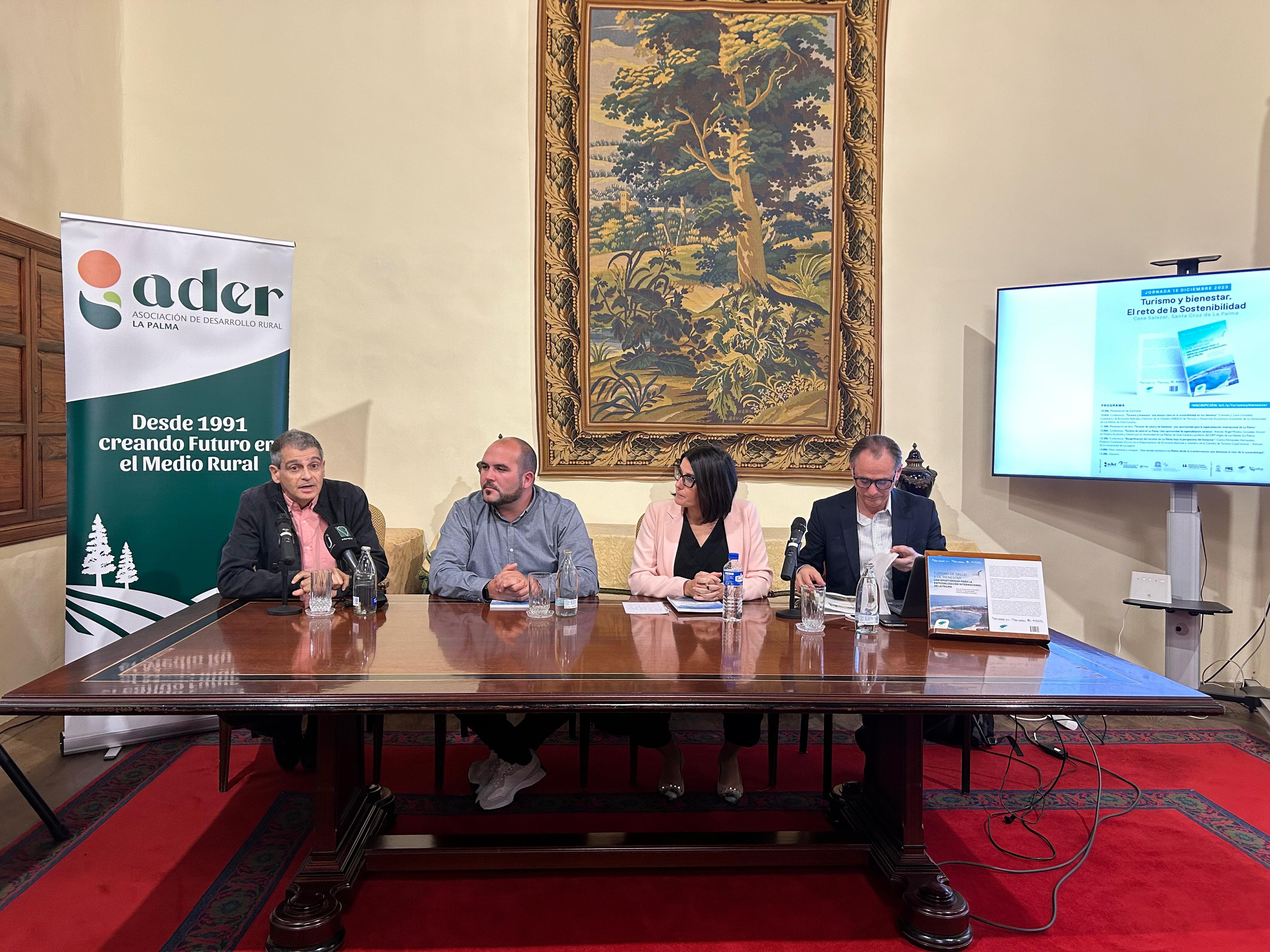 El Cabildo participa en la Jornada de Turismo y Bienestar que apuesta por la sostenibilidad y aprovechamiento de los recursos