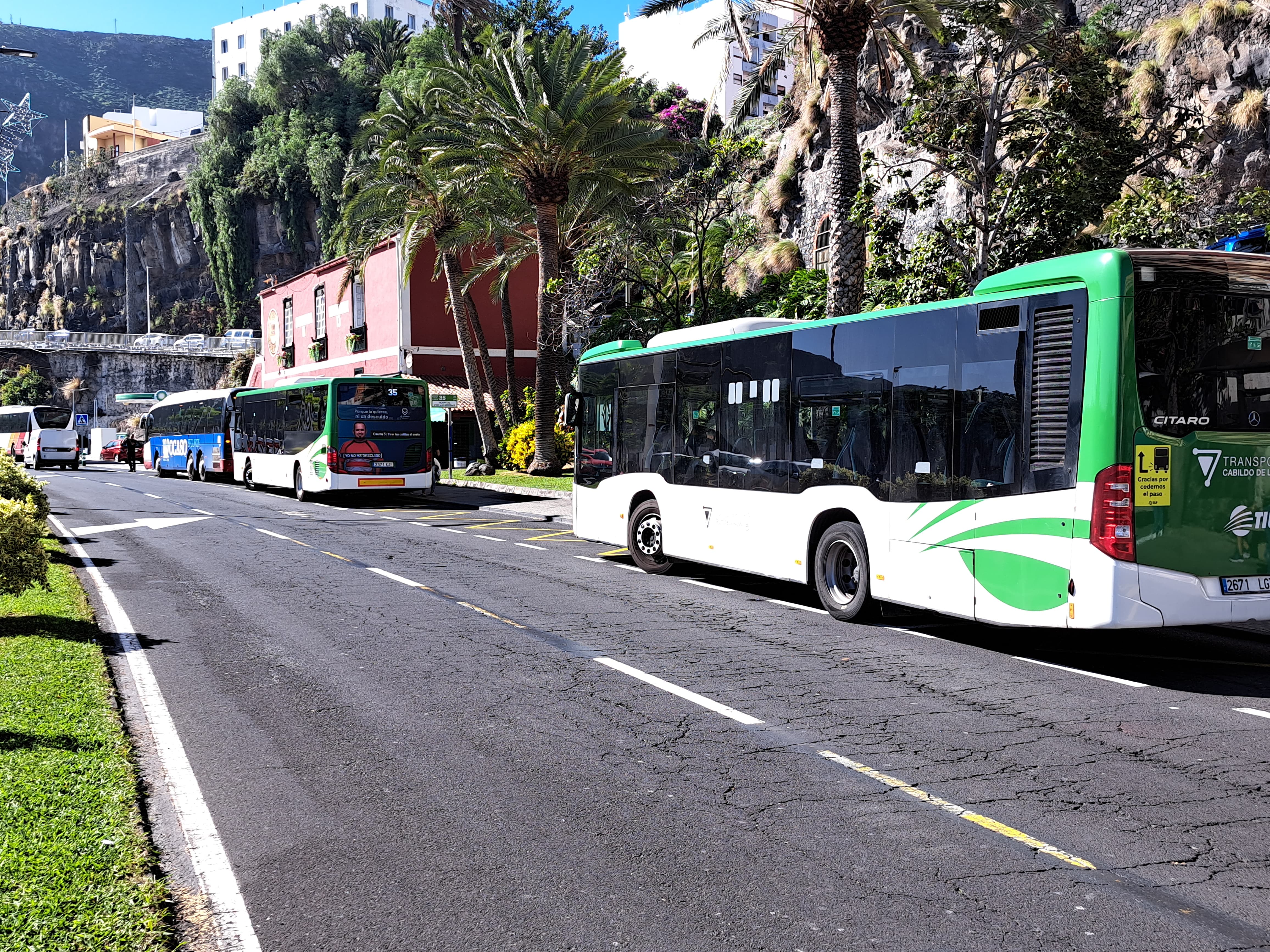 El Cabildo mantiene la gratuidad en el  transporte regular de pasajeros sin condiciones