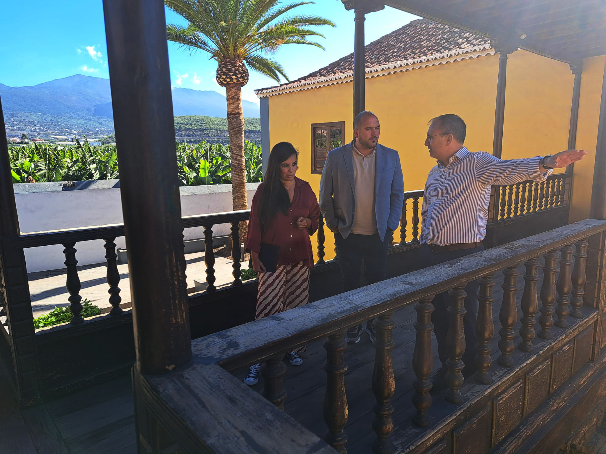 El Cabildo recupera los espacios y el patrimonio histórico de la Casa Massieu de Argual para toda la ciudadanía de la Isla