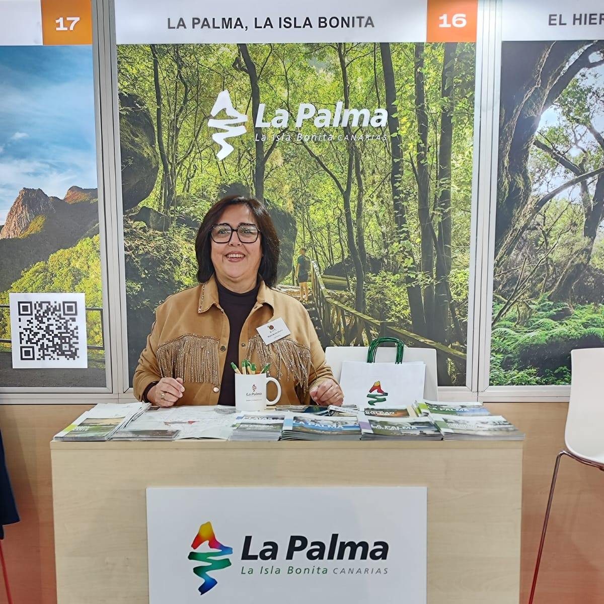 Turismo y Sodepal promocionan La Palma en Utrecht y Pamplona en ferias especializadas en senderismo, cicloturismo y gastronomía