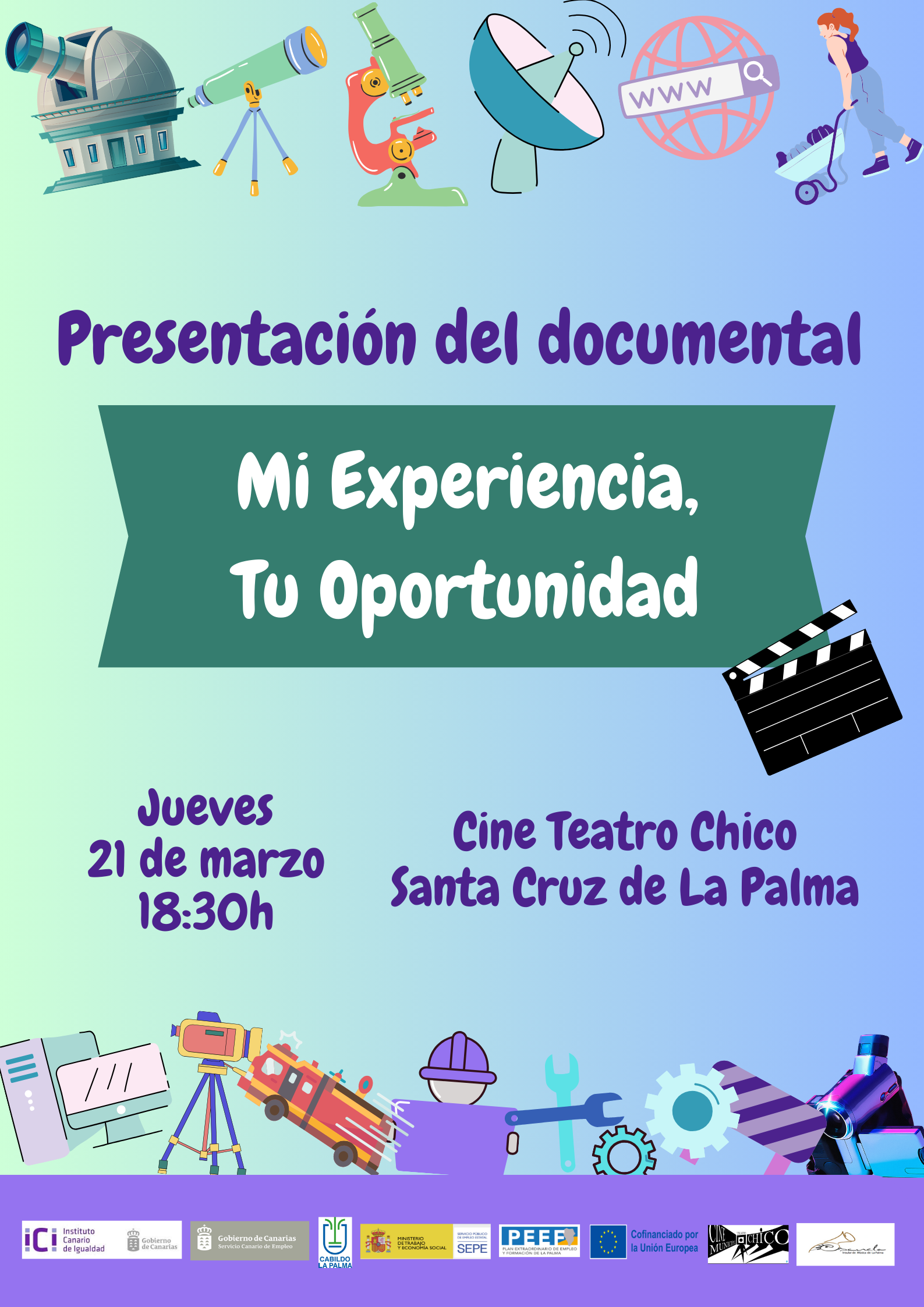 El documental ‘Mi experiencia, tu oportunidad’ resalta el papel de las mujeres en profesiones tradicionalmente masculinizadas