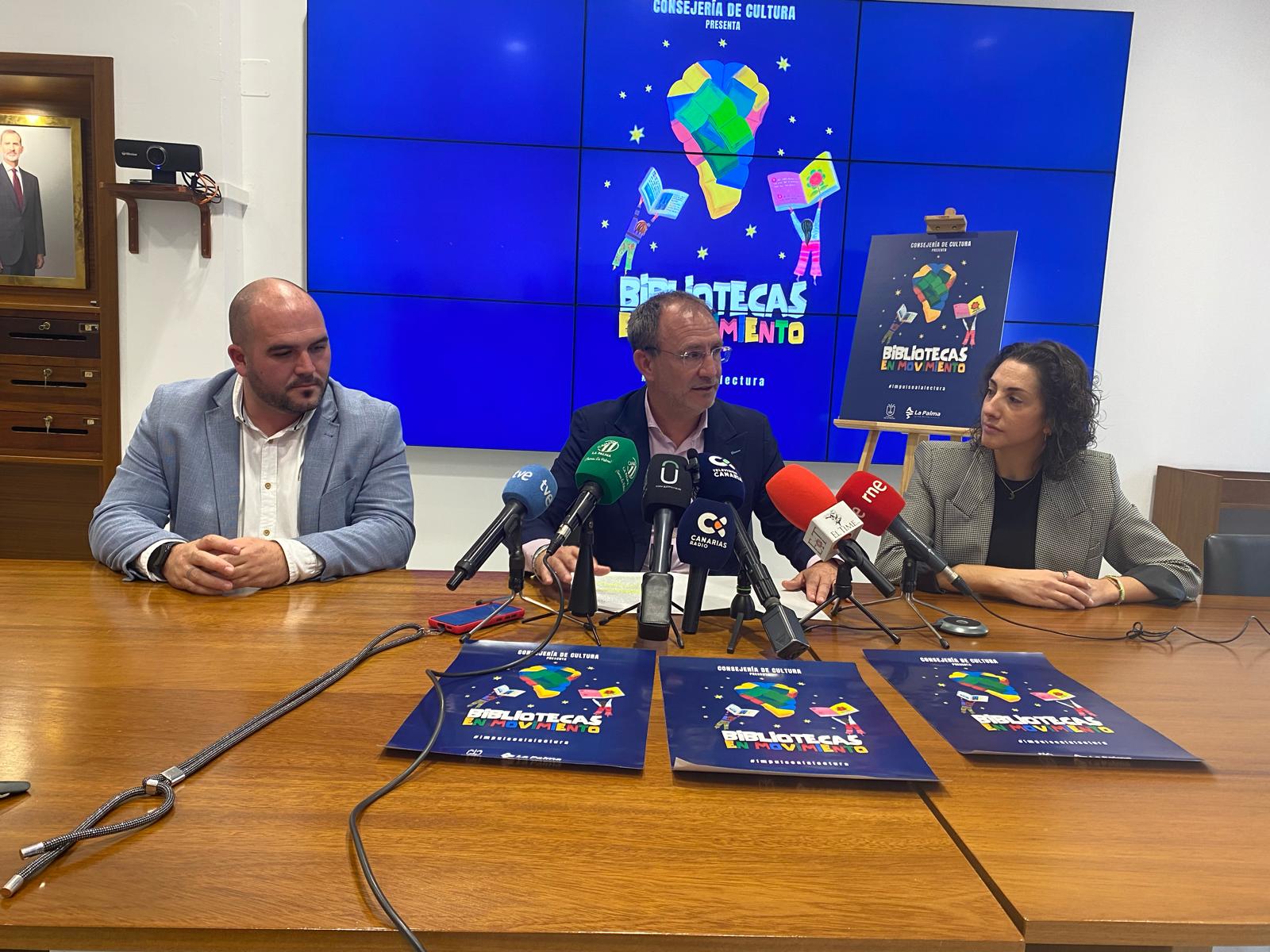 El Cabildo impulsa el proyecto ‘Bibliotecas en movimiento’ que fomenta estos espacios como laboratorios innovadores culturales y educativos