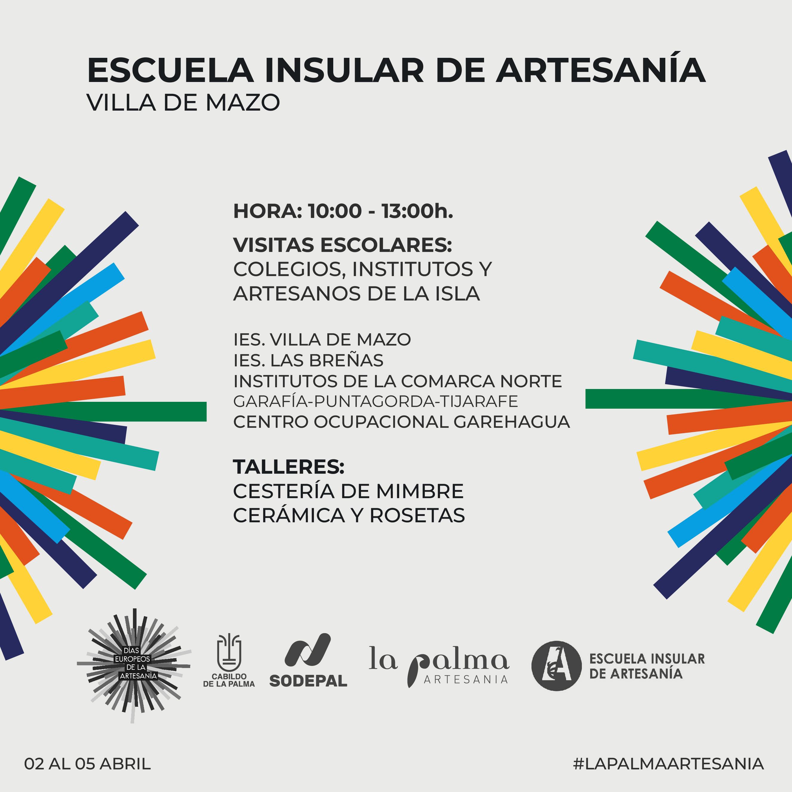 El Cabildo estimula los oficios tradicionales participando en los Días Europeos de la Artesanía 