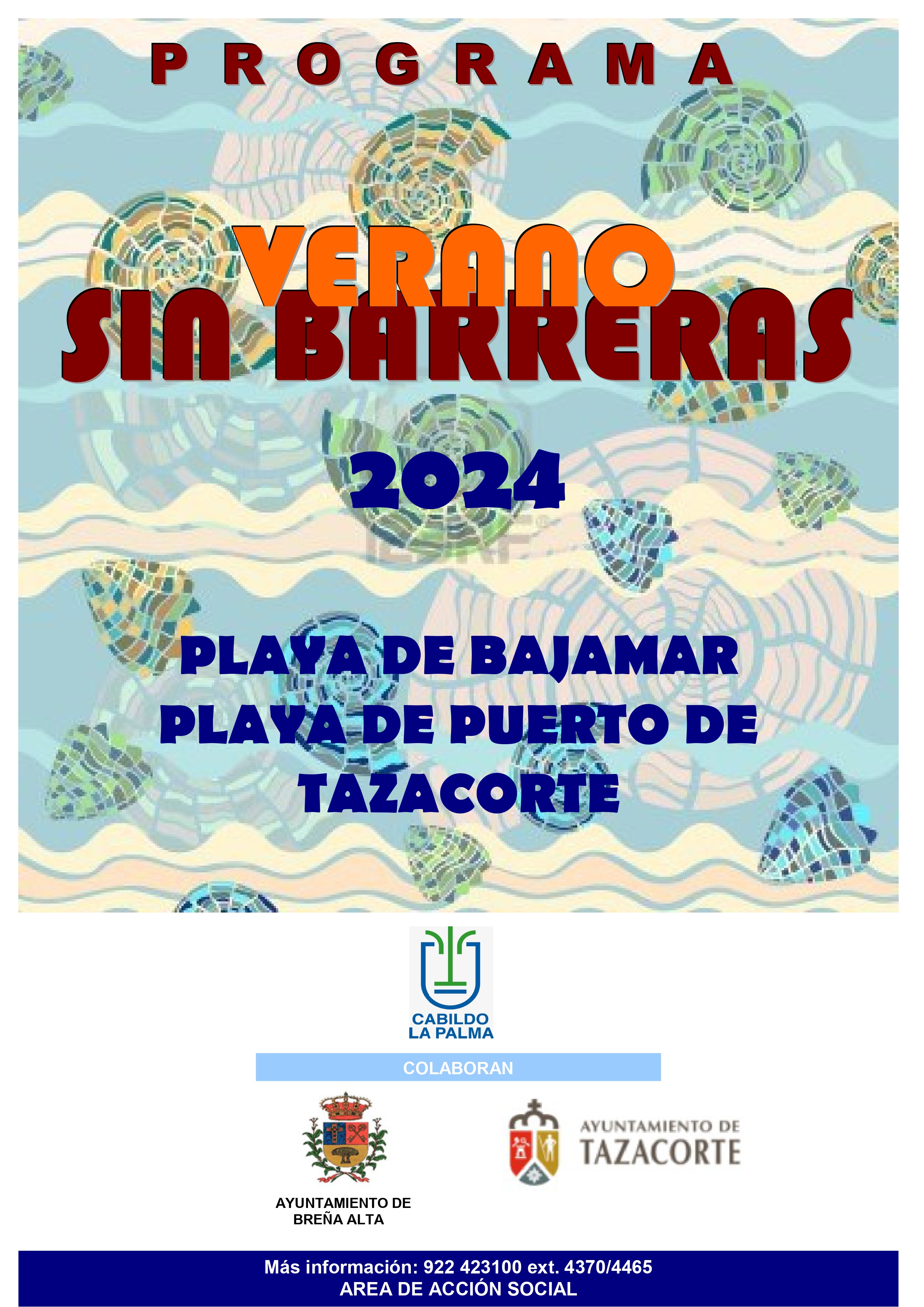 El Cabildo abre el plazo de inscripción del programa para personas con discapacidad ‘Verano sin Barreras’
