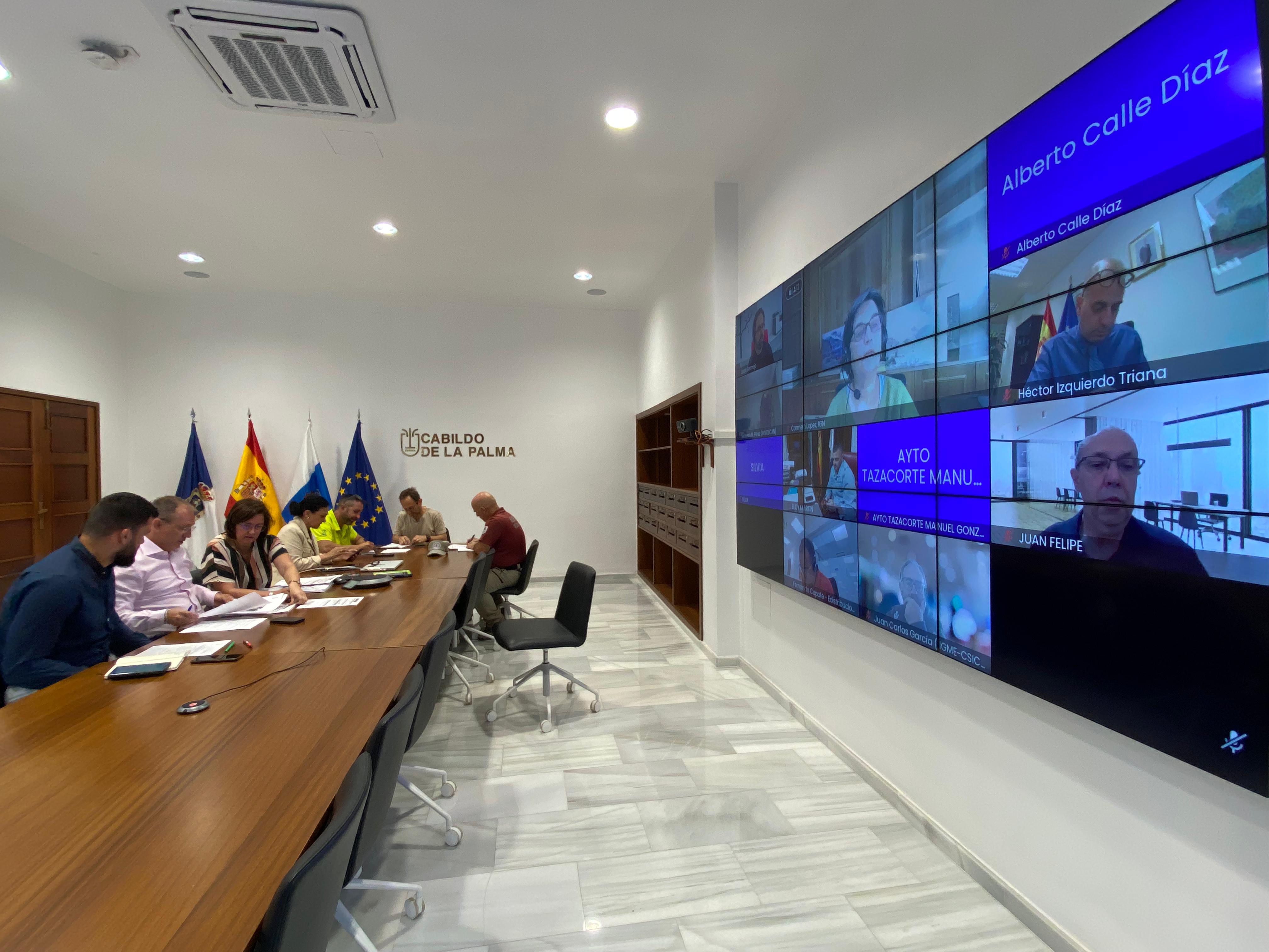 El Peinpal autoriza el regreso a 54 viviendas más y la utilización del Colegio de Puerto Naos