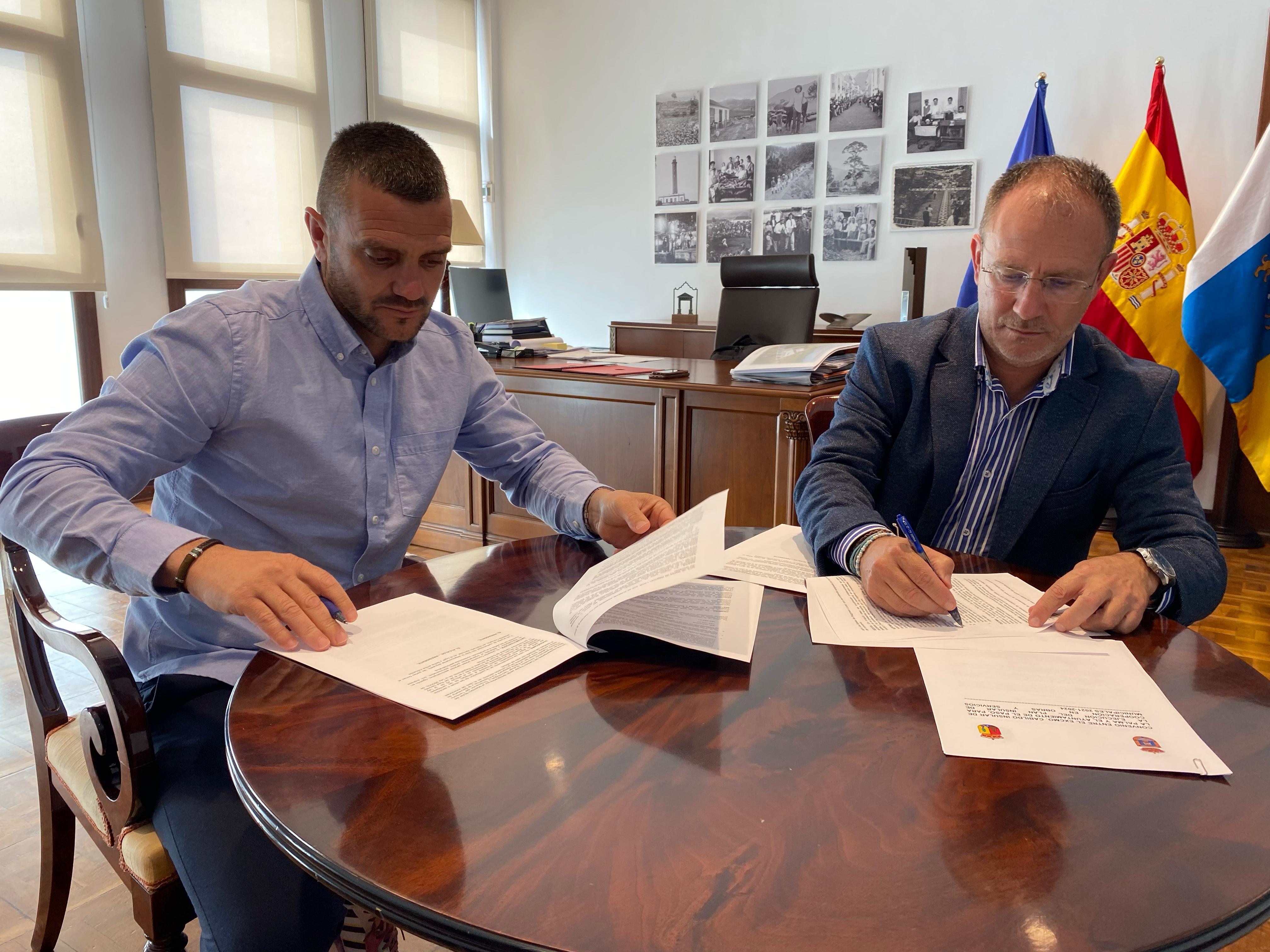 El Cabildo destina 4.150.000 euros al Plan de Cooperación Municipal