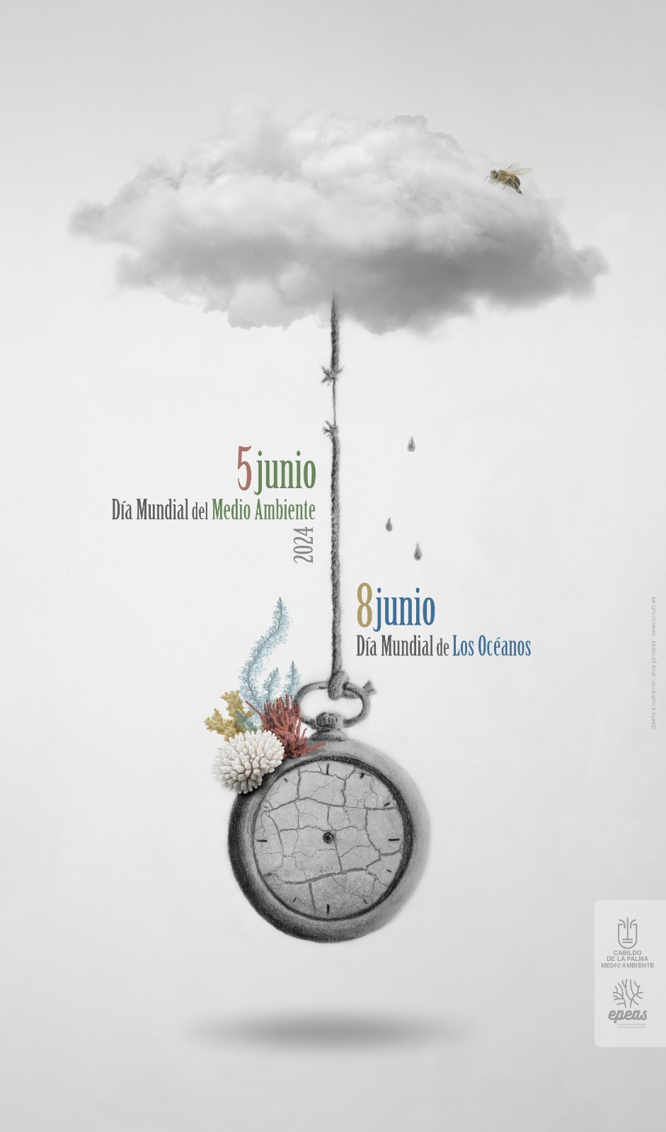 El Cabildo incide en la sensibilización con el entorno natural por los días mundiales del medio ambiente y los océanos 