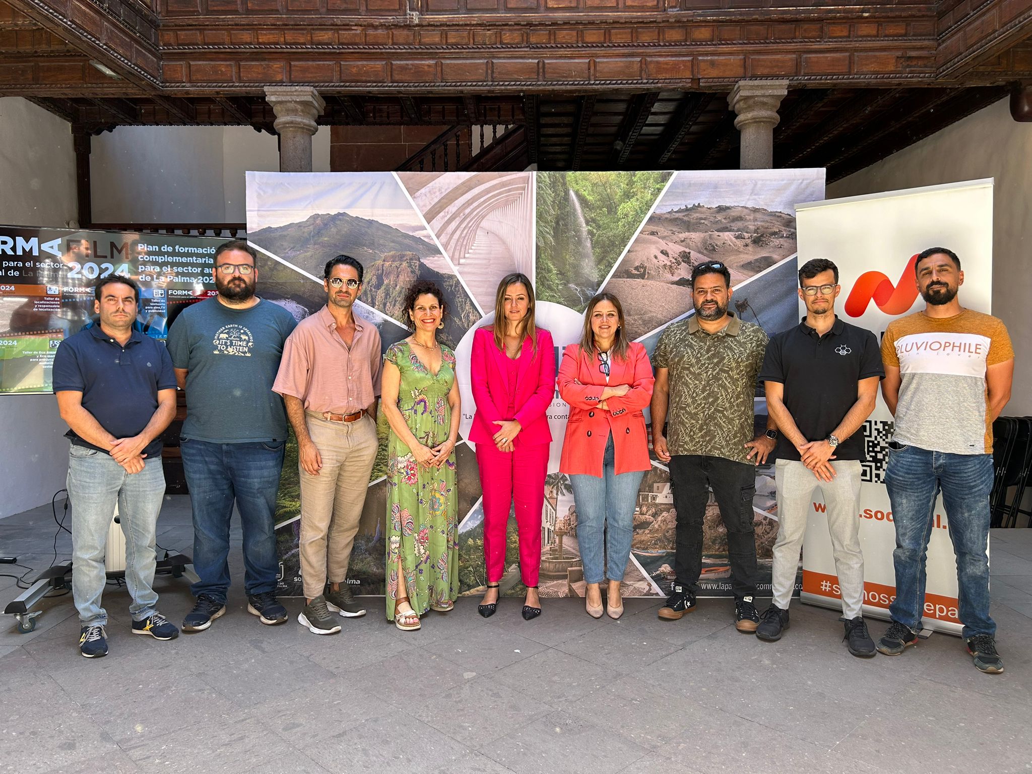 El Cabildo impulsa la formación complementaria del sector documental de La Palma