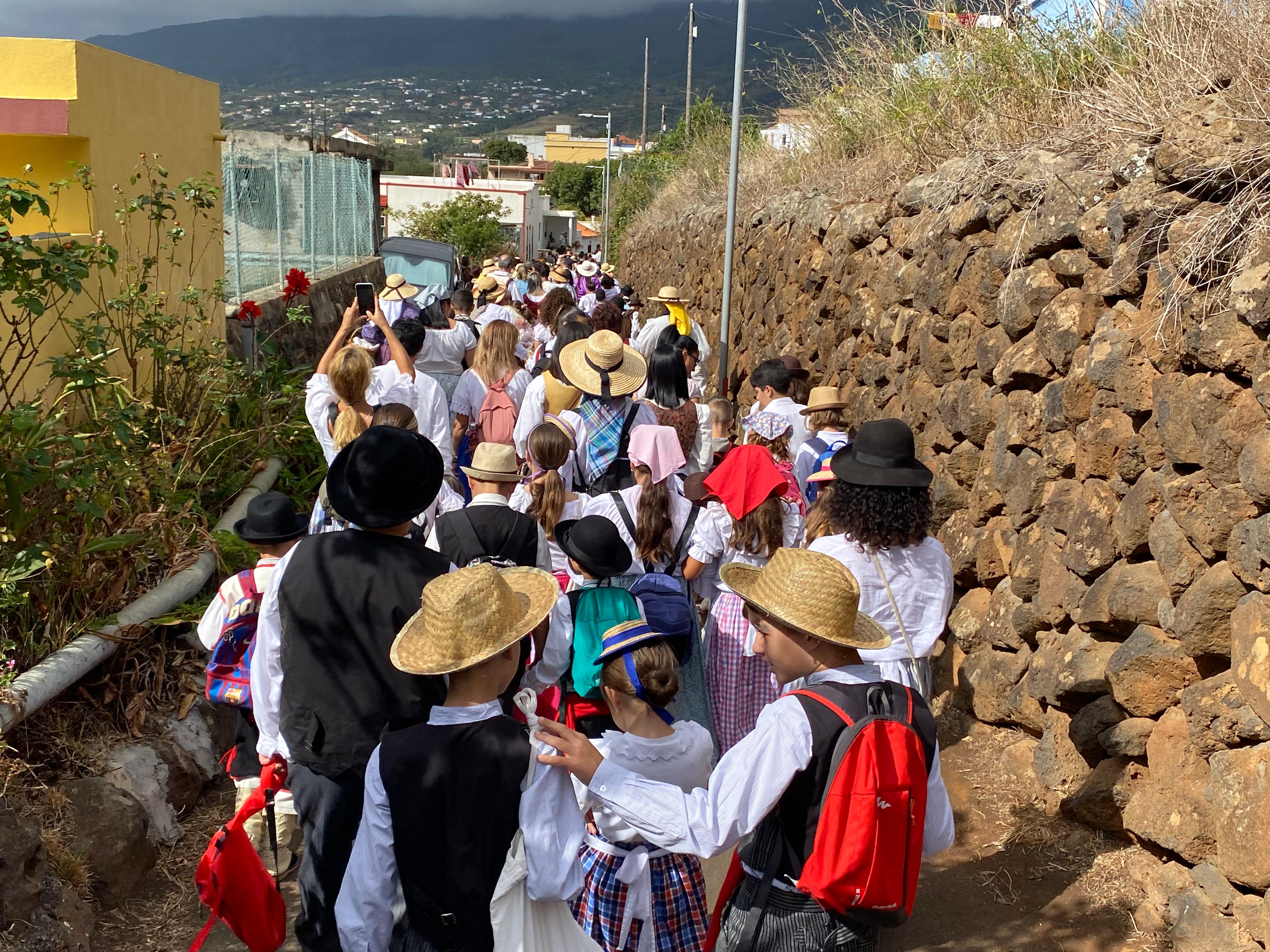 El Cabildo de La Palma se une a las Escuelas Unitarias en la celebración de la Romería Canaria 