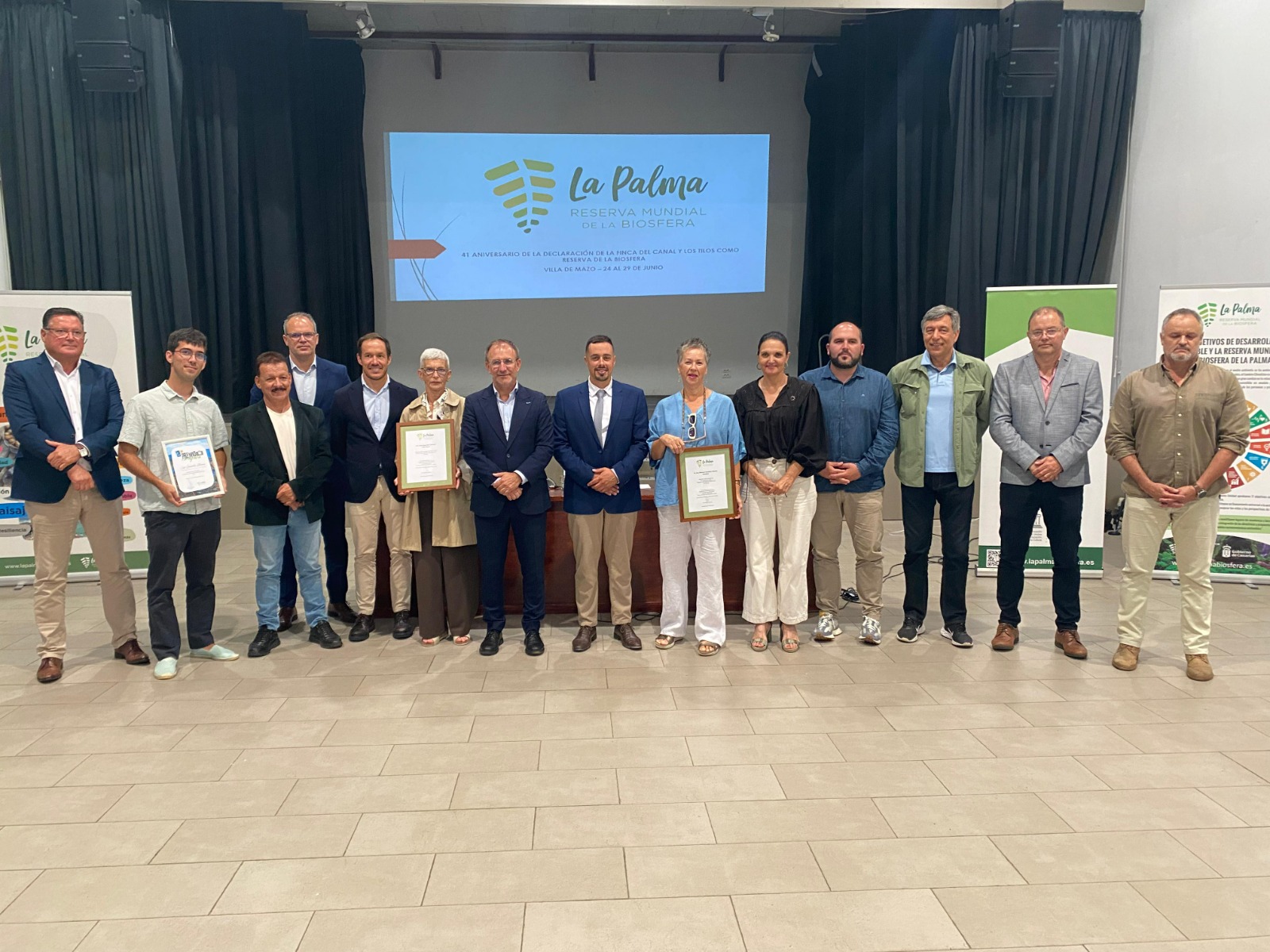 El Cabildo conmemora el 41 aniversario del nombramiento de la Finca El Canal y de Los Tilos como Reserva Mundial de la Biosfera