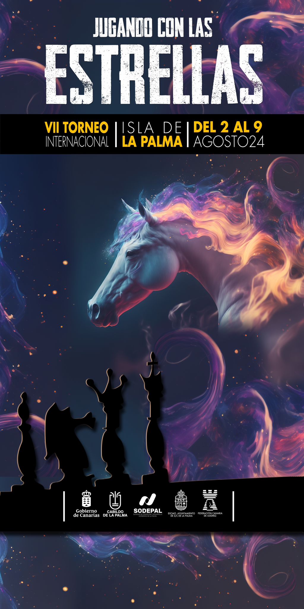 El Torneo Internacional Jugando con las Estrellas contará con 30 titulados internacionales 