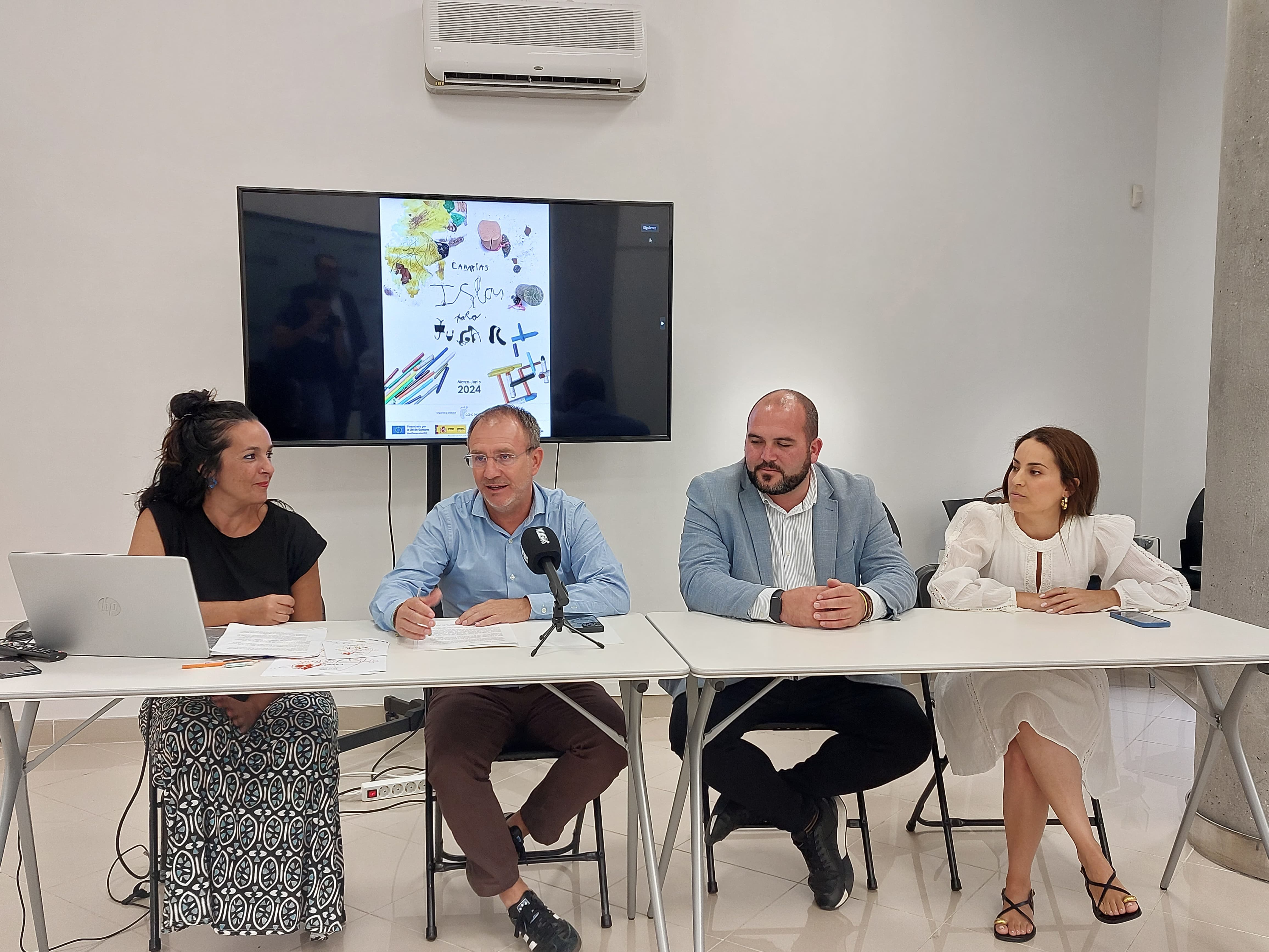 La Palma acoge el proyecto ‘Islas para jugar’ para aunar actividades lúdicas y cultura en la infancia 