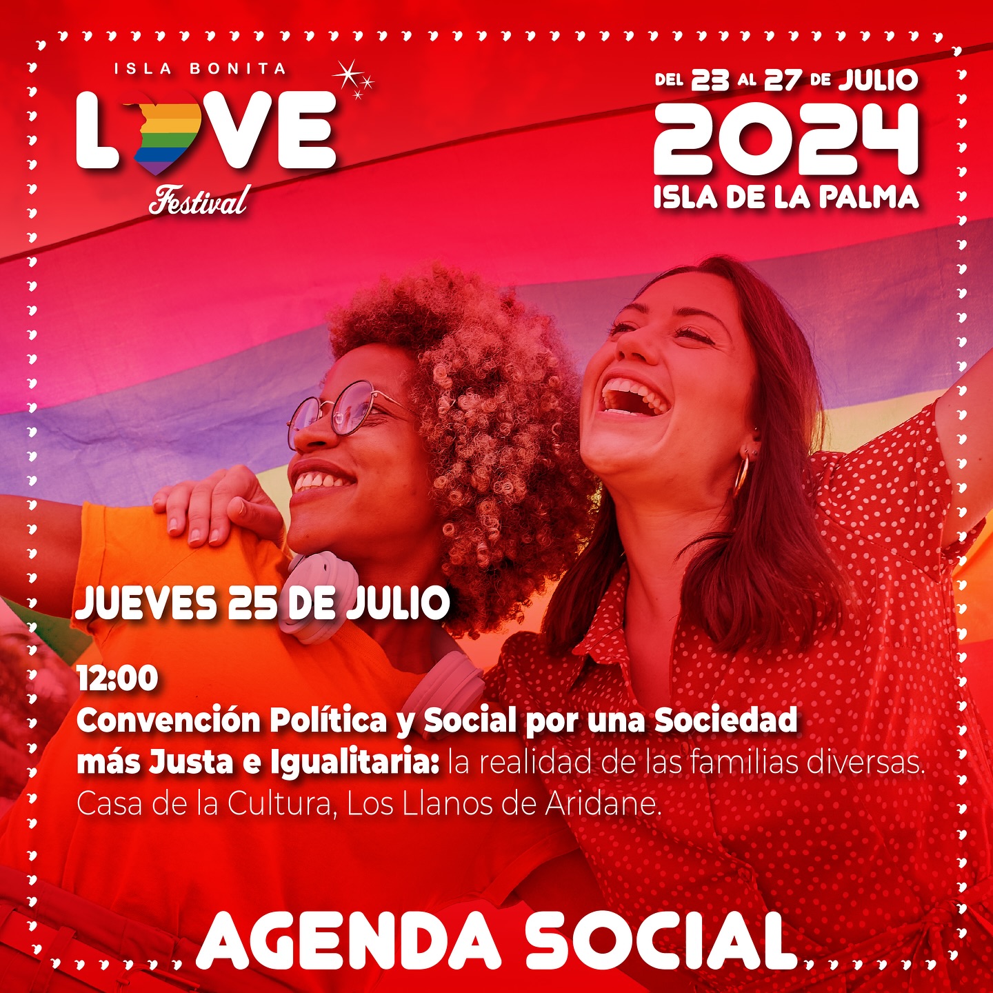 El Love Festival impulsa una sociedad más igualitaria a través de una convención política y social sobre las familias diversas