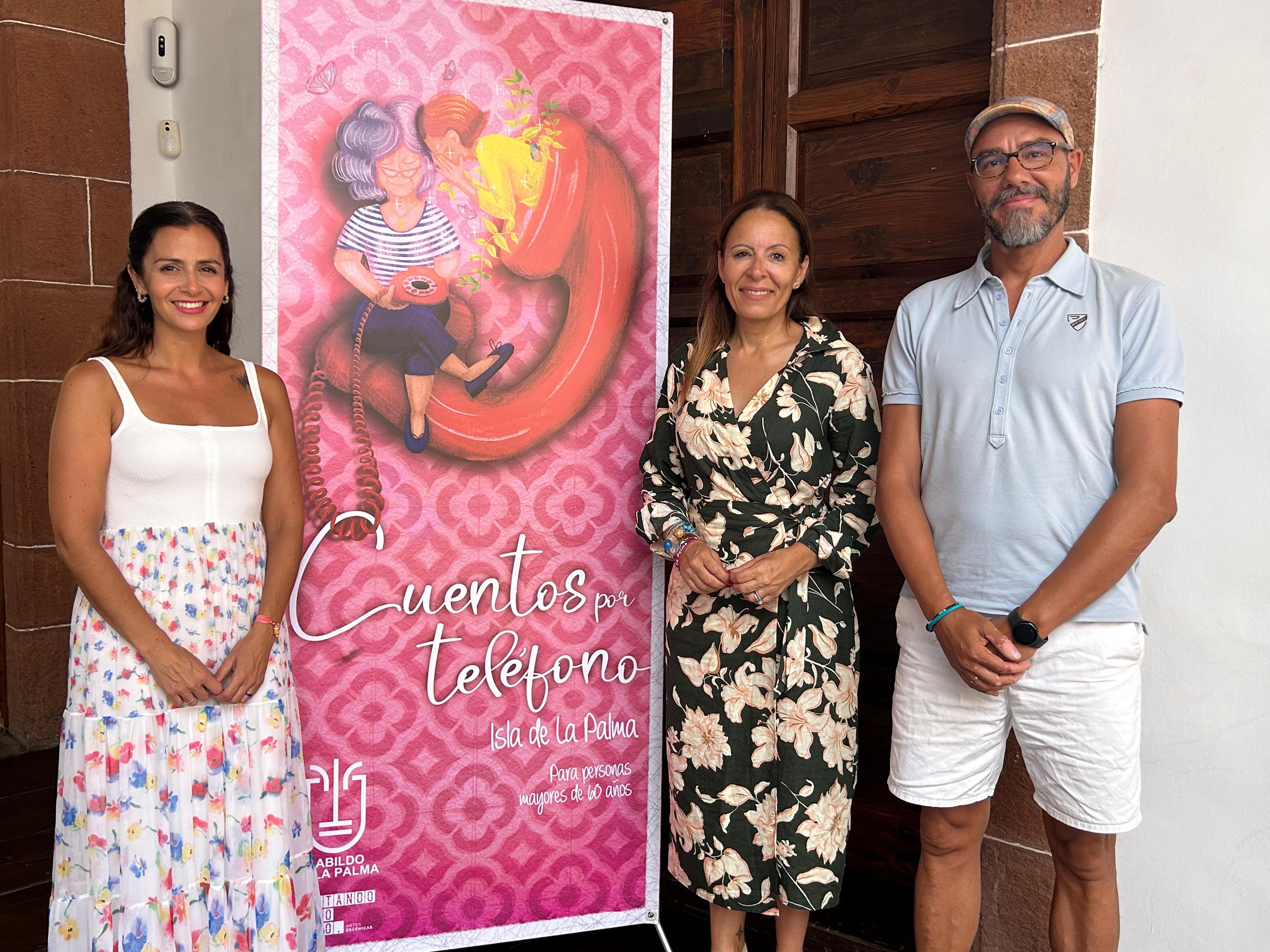 El Cabildo de La Palma lanza el proyecto ‘¡Ring Ring! Cuentos por teléfono’ para combatir la soledad de los mayores