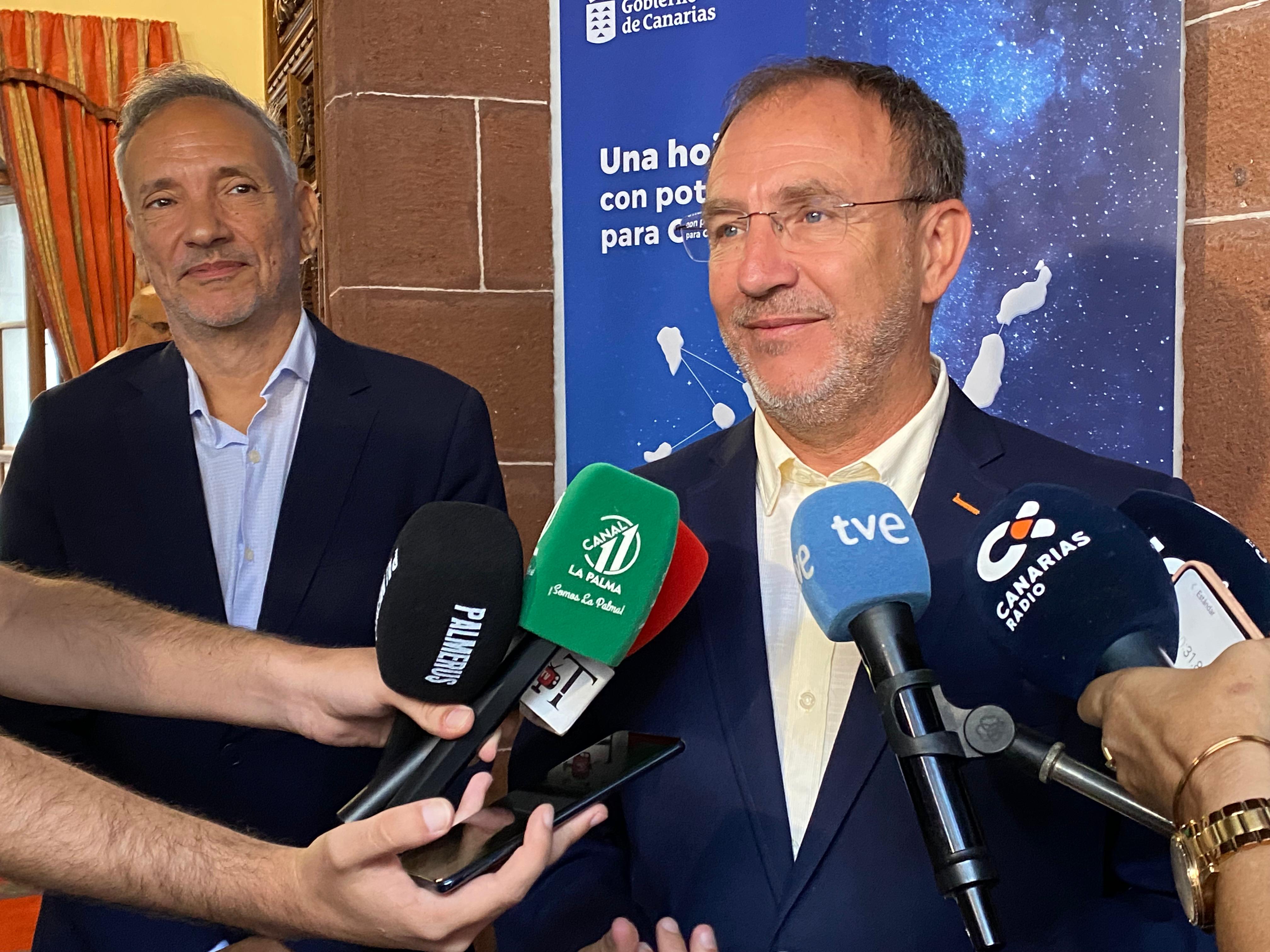 El talento, la innovación y el tejido productivo de La Palma expone sus proyectos I+D+i al Gobierno de Canarias