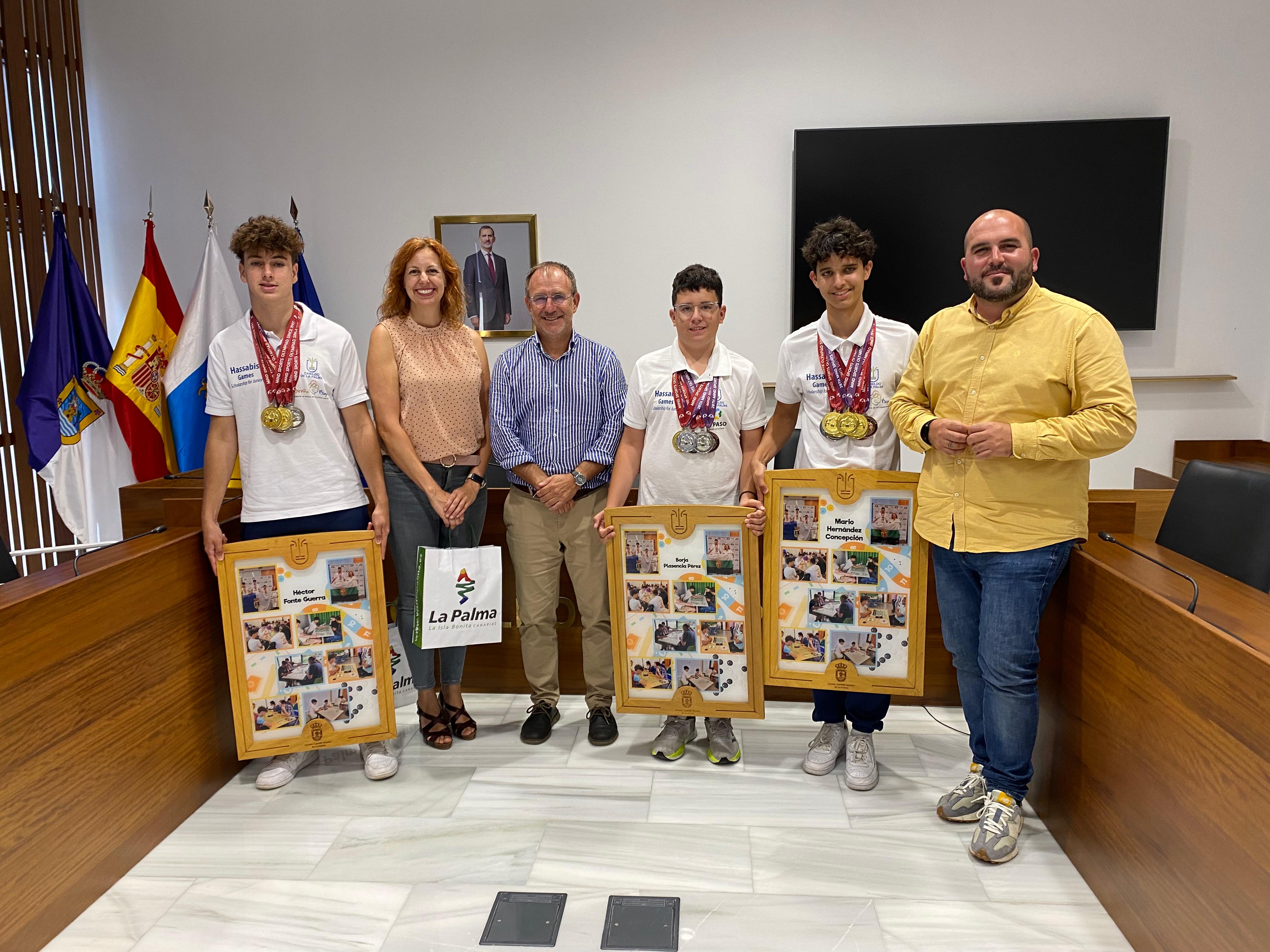 Tres palmeros consiguen medallas de oro y plata en los XXVIII Mind Sports Olympiad