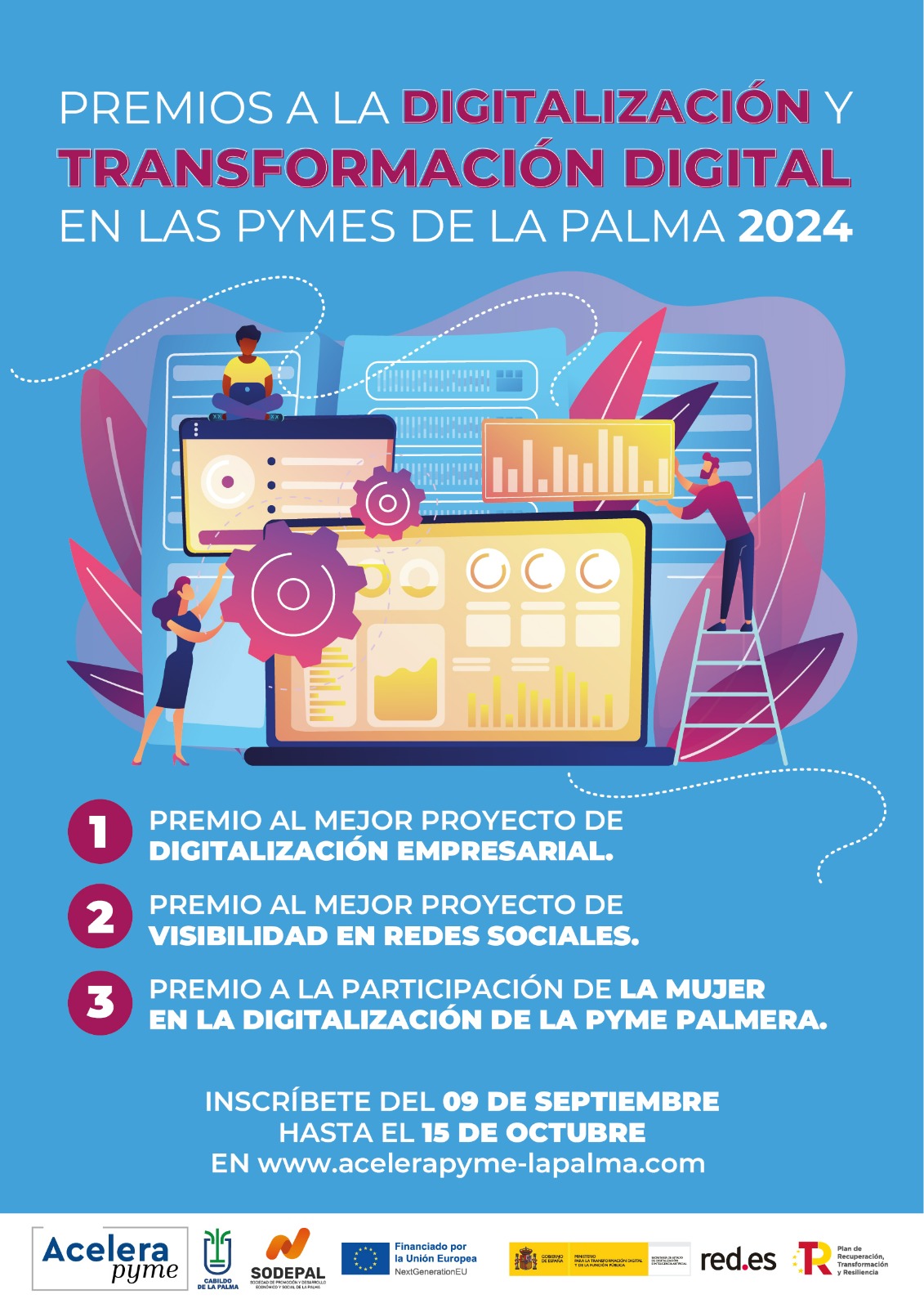 El Cabildo de La Palma impulsa el ‘Premio a la Digitalización’ para pequeñas y medianas empresas