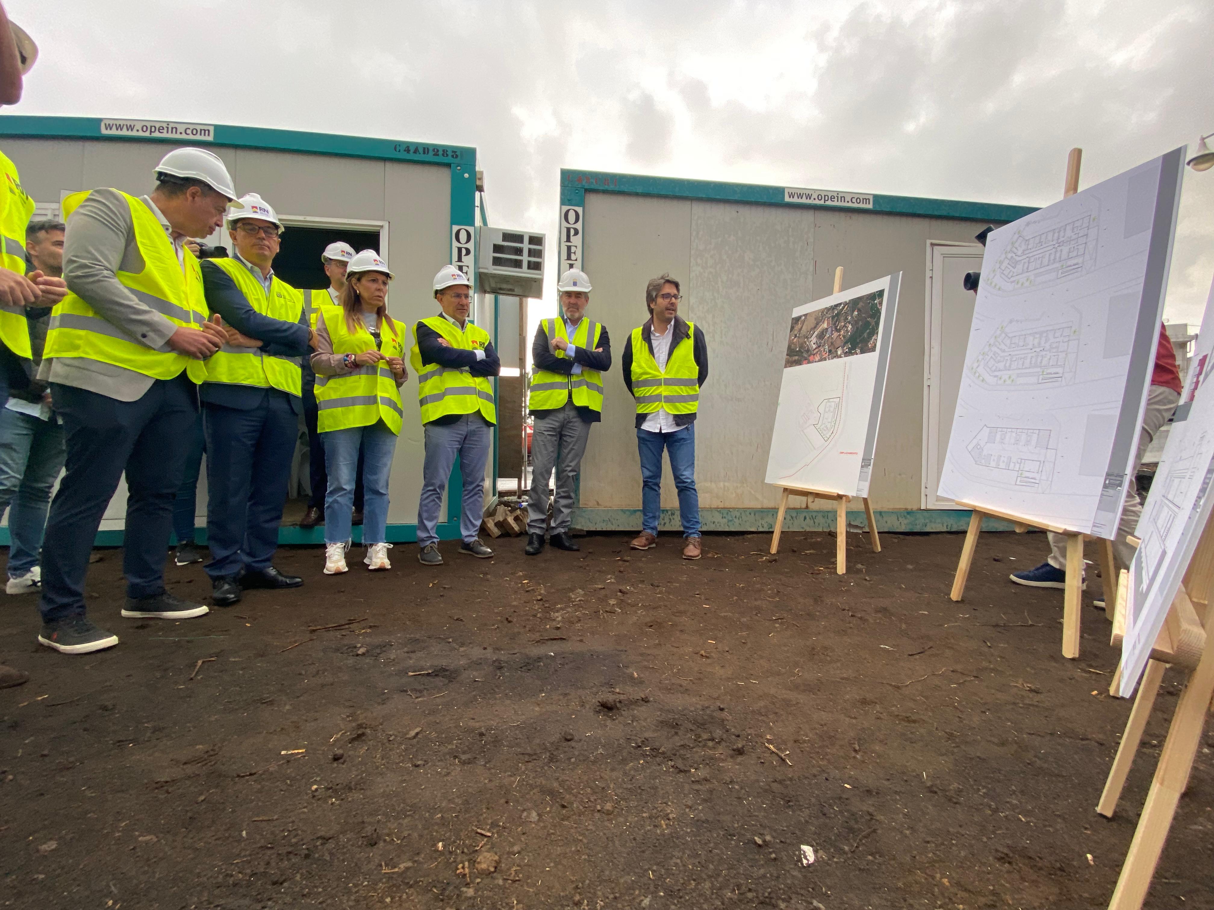 Las personas afectadas del volcán que residen en contenedores modulares podrán acceder a una vivienda digna en Breña Baja o Tazacorte