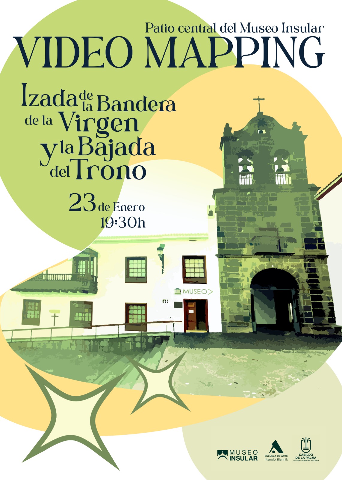 Video Mapping sobre la Bajada de La Virgen