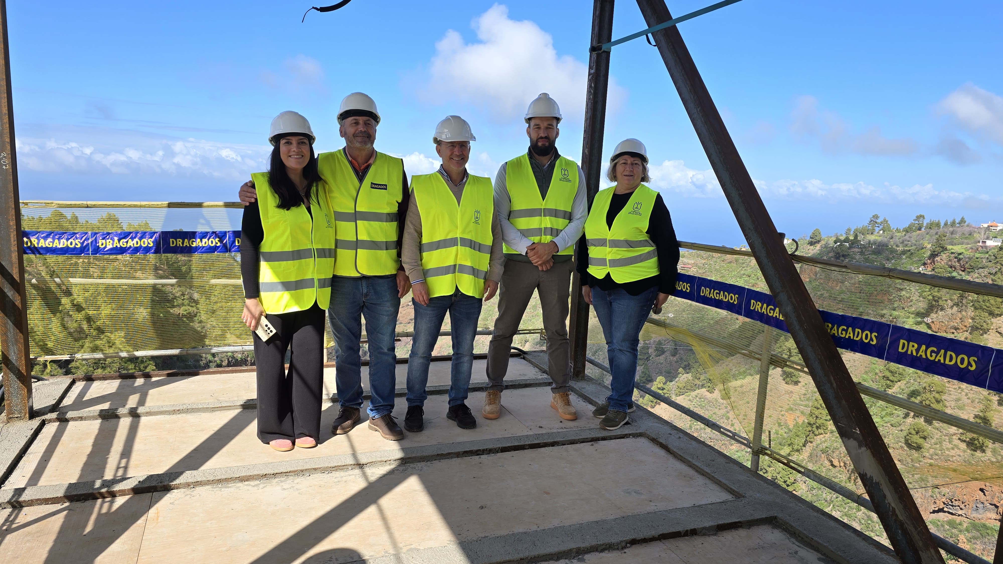 Cabildo y Ayuntamiento de Puntagorda avanzan en los trabajos del restaurante de Izcagua, generador de sinergias económicas para la comarca