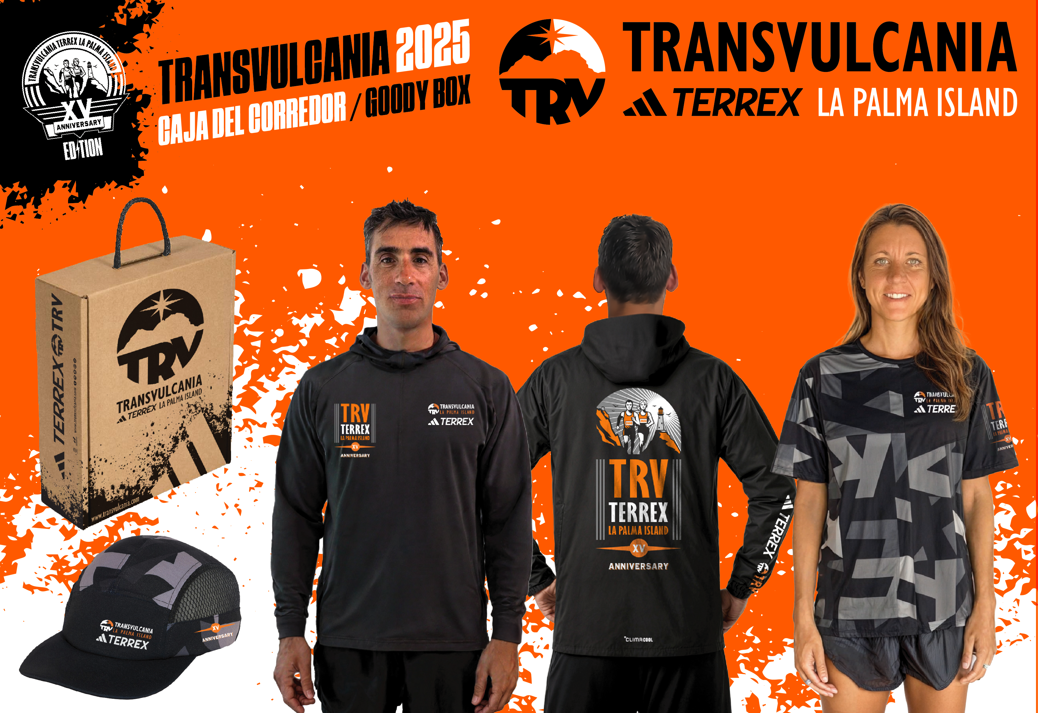 Transvulcania adidas TERREX revela la caja del corredor de su quince aniversario
