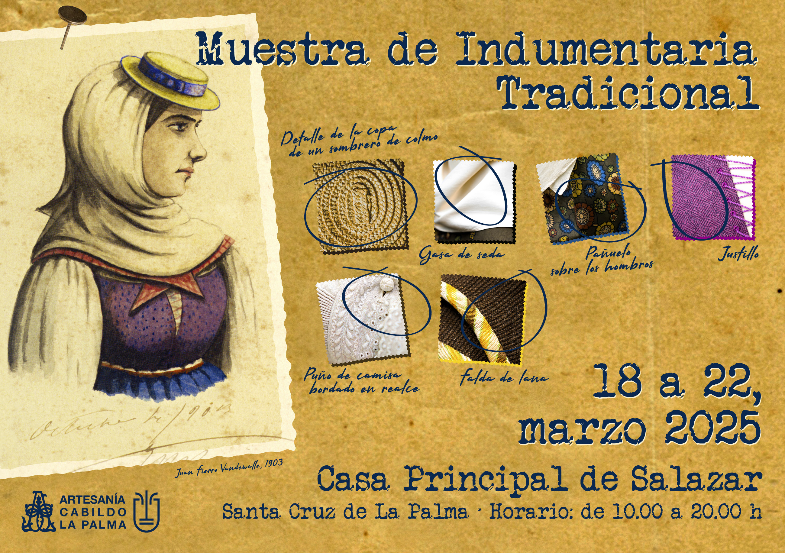 La Casa Salazar acoge dos muestras de artesanía para celebrar la tradición y la creatividad en La Palma