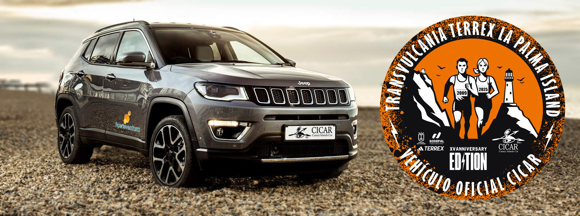CICAR, la principal empresa de alquiler de vehículos en Canarias, renueva su patrocinio con la Transvulcania adidas TERREX