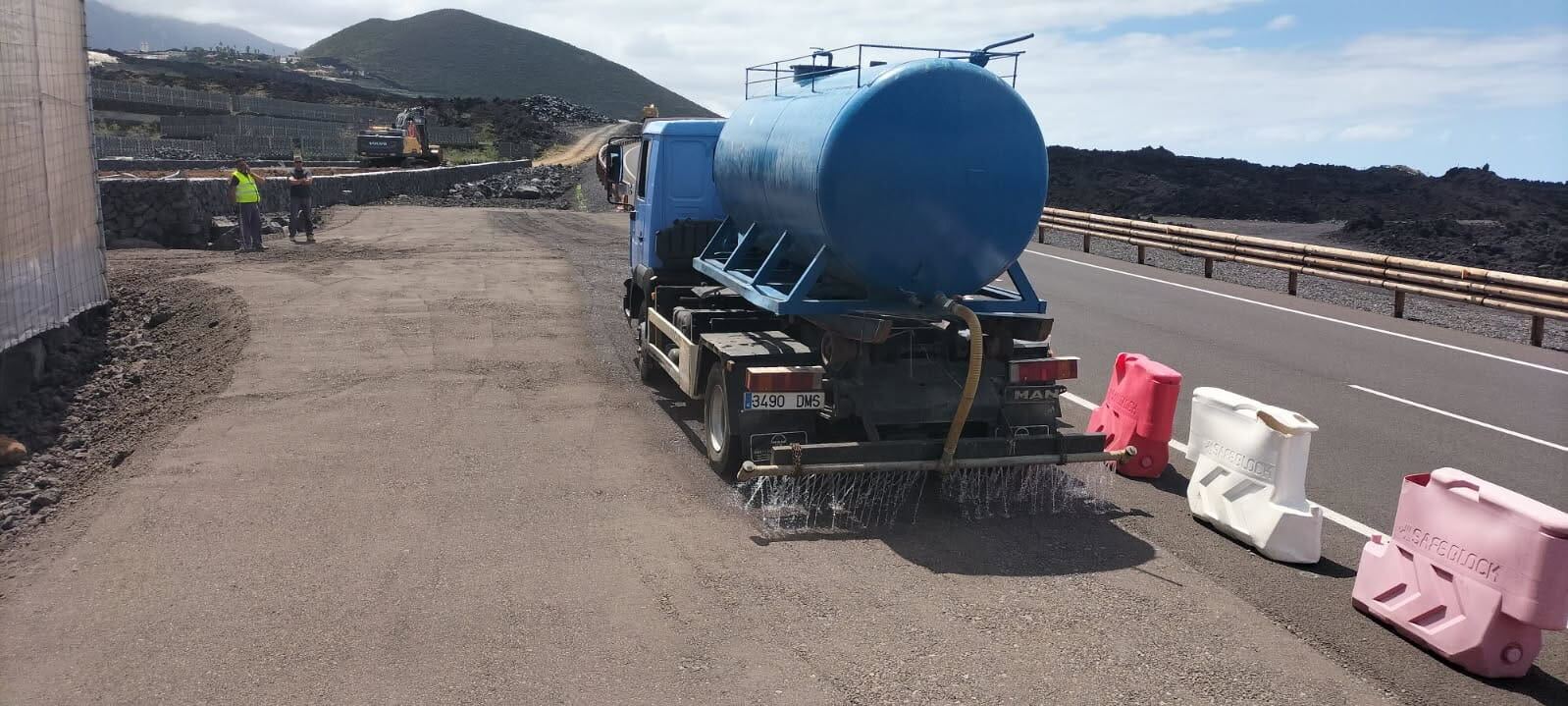 El Cabildo avanza en la recuperación del Camino Cañaña conectándolo con la nueva carretera de La Costa