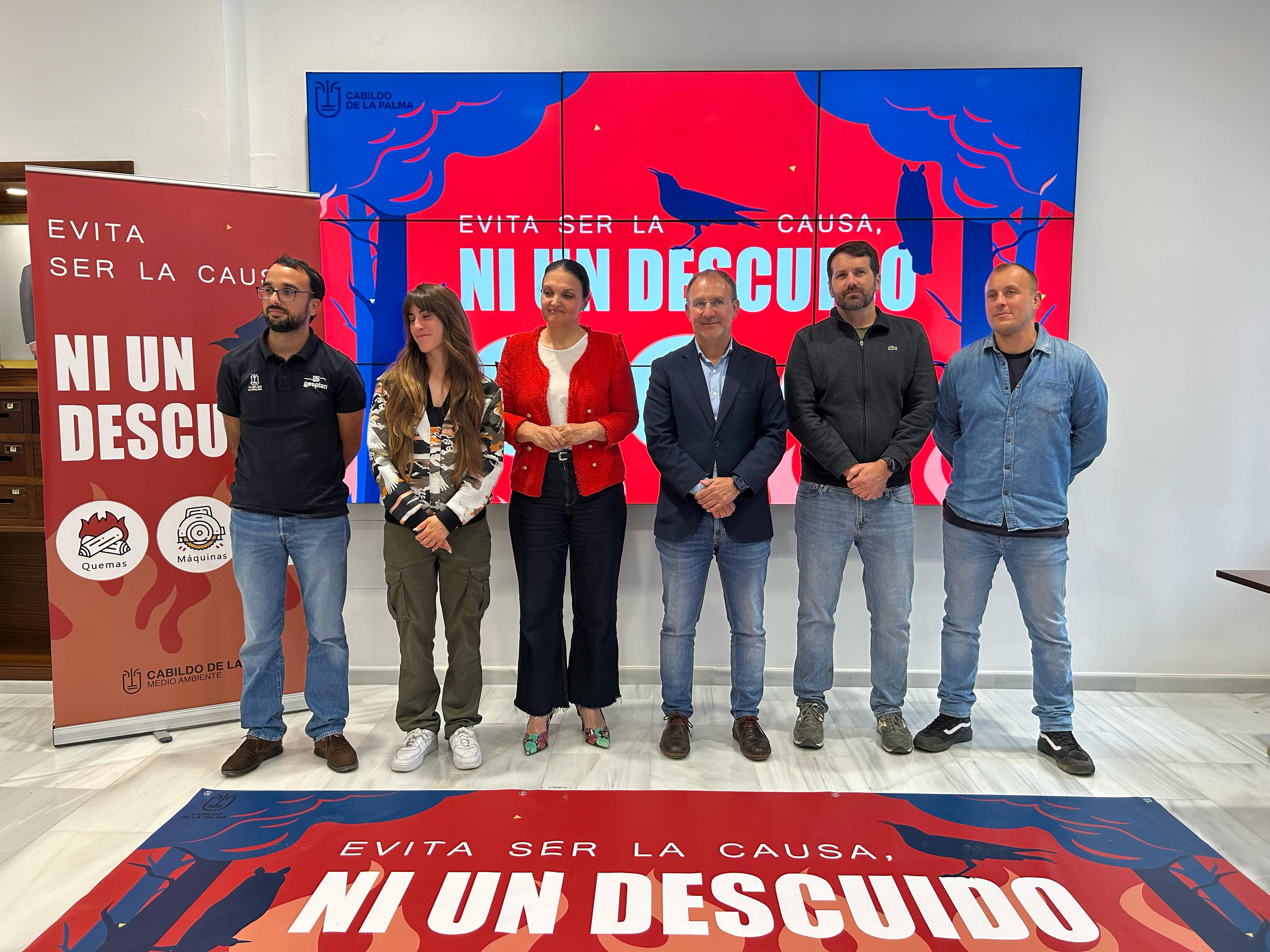 El Cabildo presenta la Campaña de Concienciación contra Incendios Forestales 2025 apoyada en una innovadora aplicación móvil