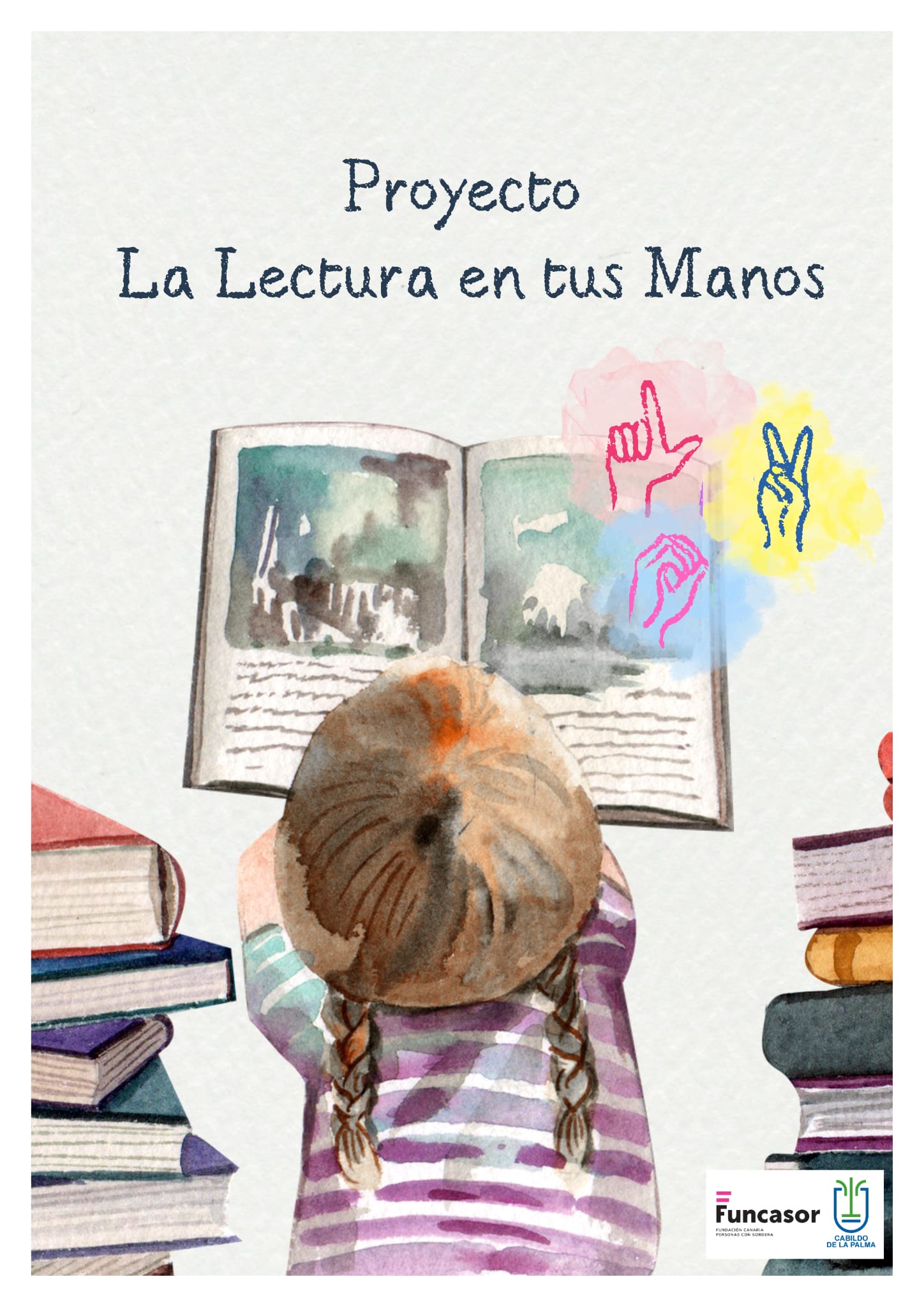 El proyecto ‘La lectura en tus manos’ fomenta la inclusión a través de la lectura y la Lengua de Signos Española en La Palma