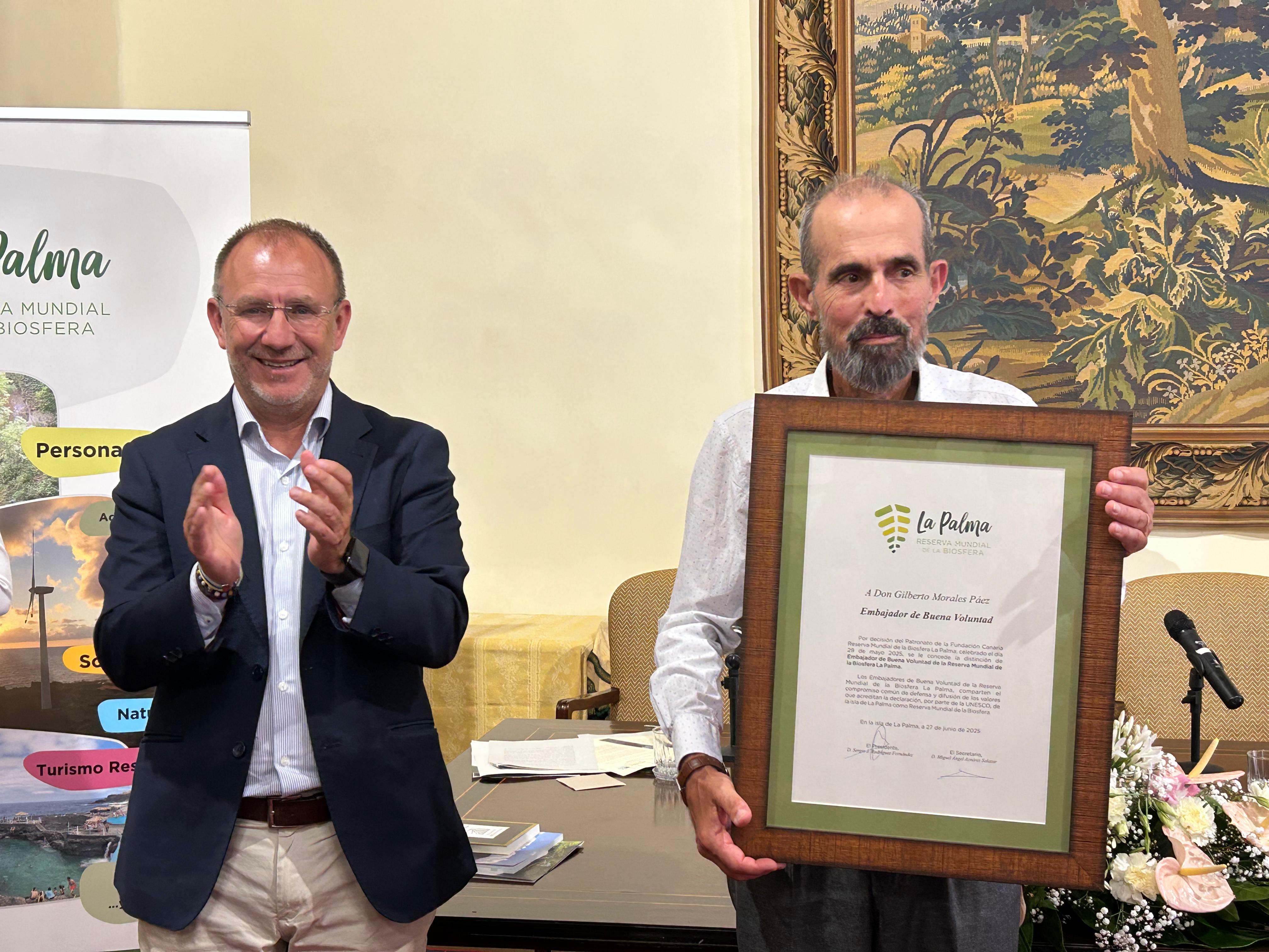 Sergio Rodríguez defiende la importancia de conservar y transformar La Palma en el 42 aniversario de la Reserva Mundial de la Biosfera