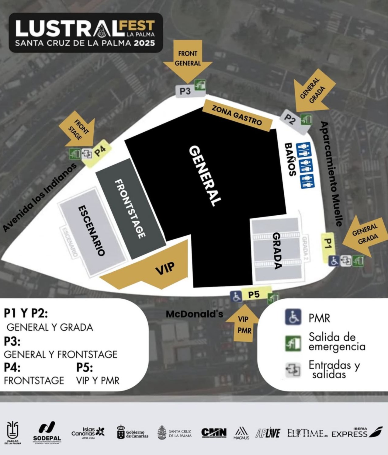 Todo lo que debes saber sobre el Lustral Fest: mapa, cómo llegar, artistas y orden de actuación 