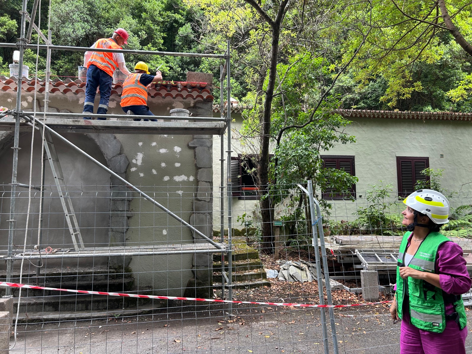 El Cabildo mejora el Centro de Visitantes de Los Tilos, uno de los principales recursos naturales de La Palma