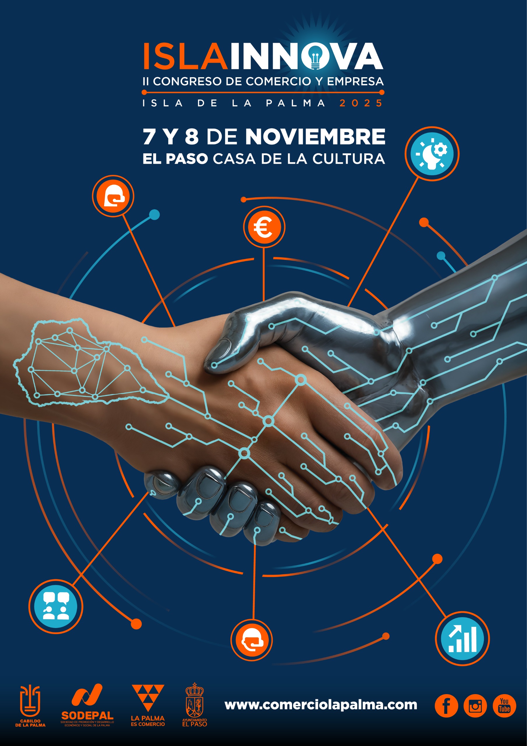 El Cabildo de La Palma refuerza la competitividad y la innovación empresarial con la segunda edición del Congreso IslaInnova 