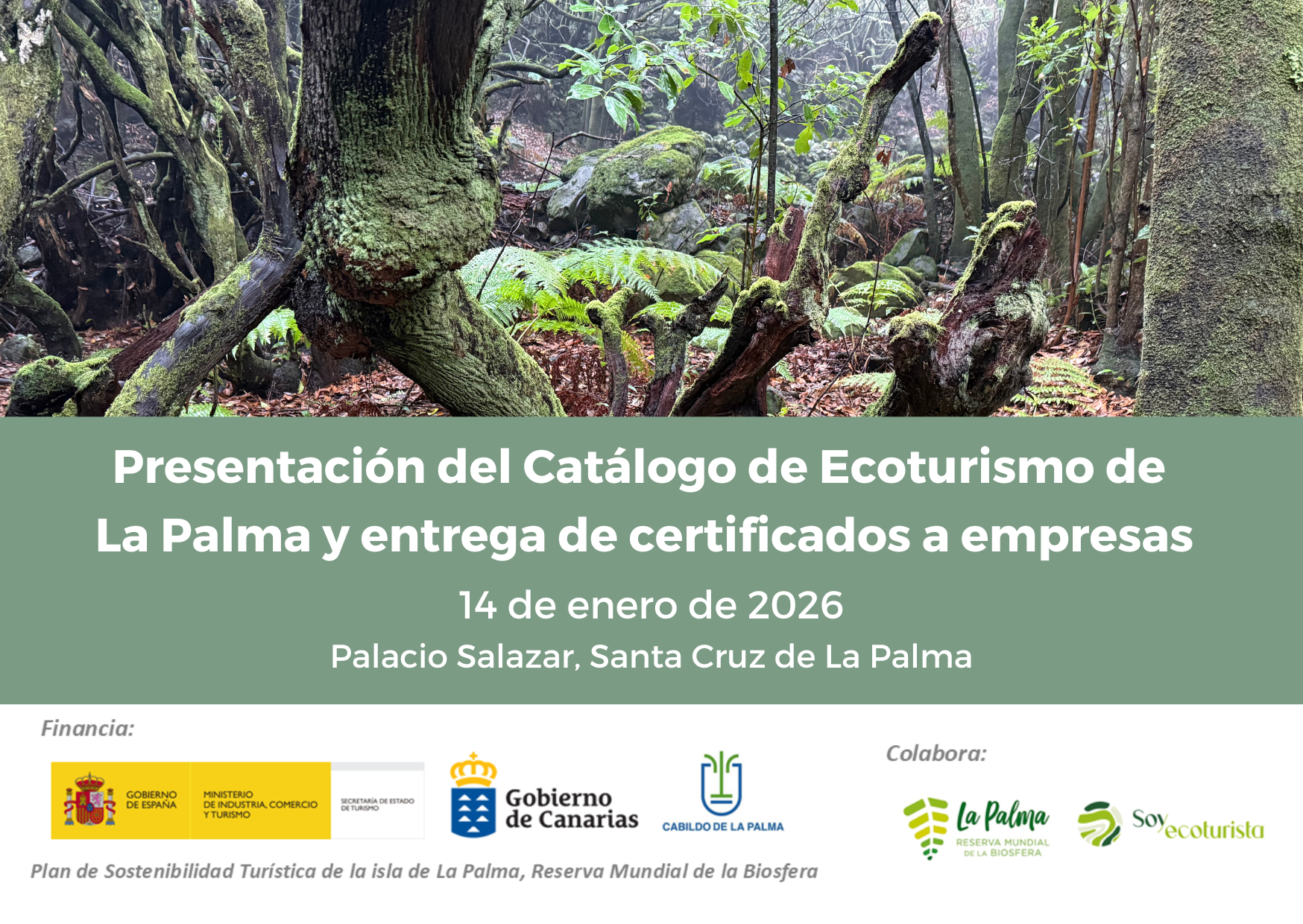 La Palma sigue posicionándose como destino con la presentación de su catálogo de ecoturismo 
