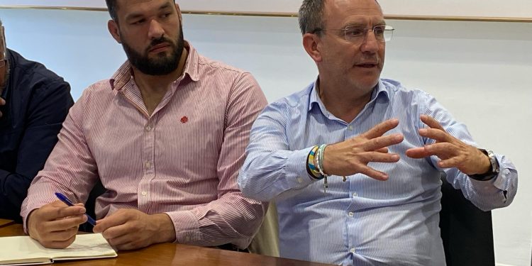 Sergio Rodríguez y Darwin Rodríguez.