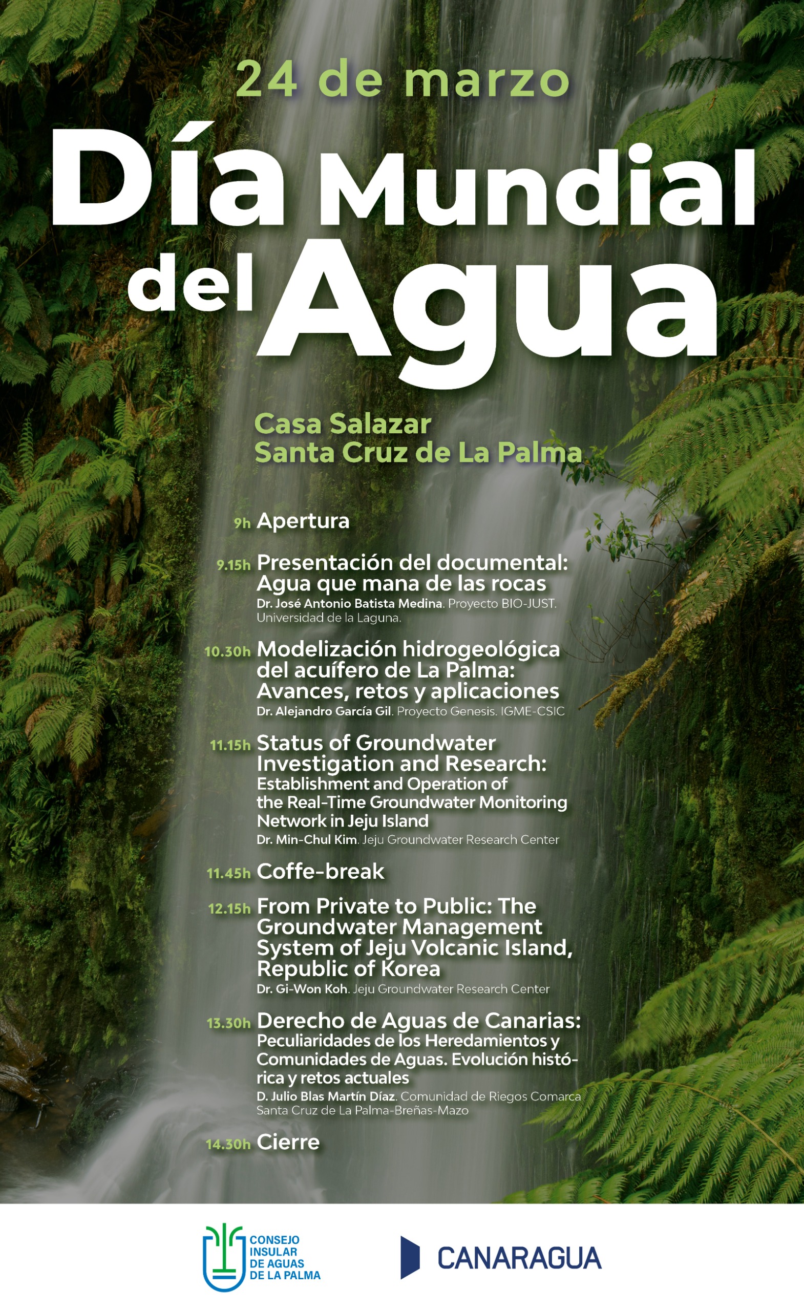 Cartel Día Mundial del Agua 