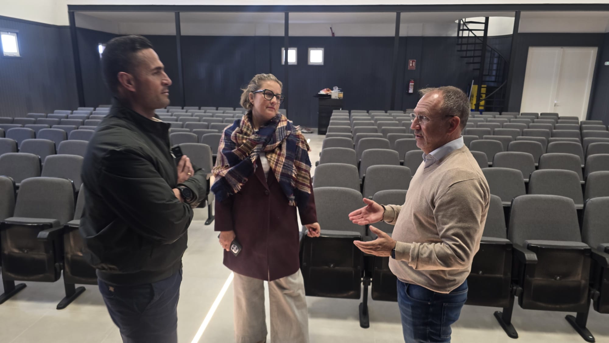 El PIDL del Cabildo moderniza el salón de actos de la Casa de la Cultura José Luis Lorenzo Barreto en Tijarafe