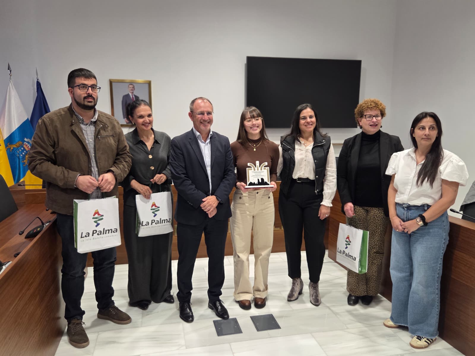 Recibimiento a Laura Daniela Puerto Osorio. 