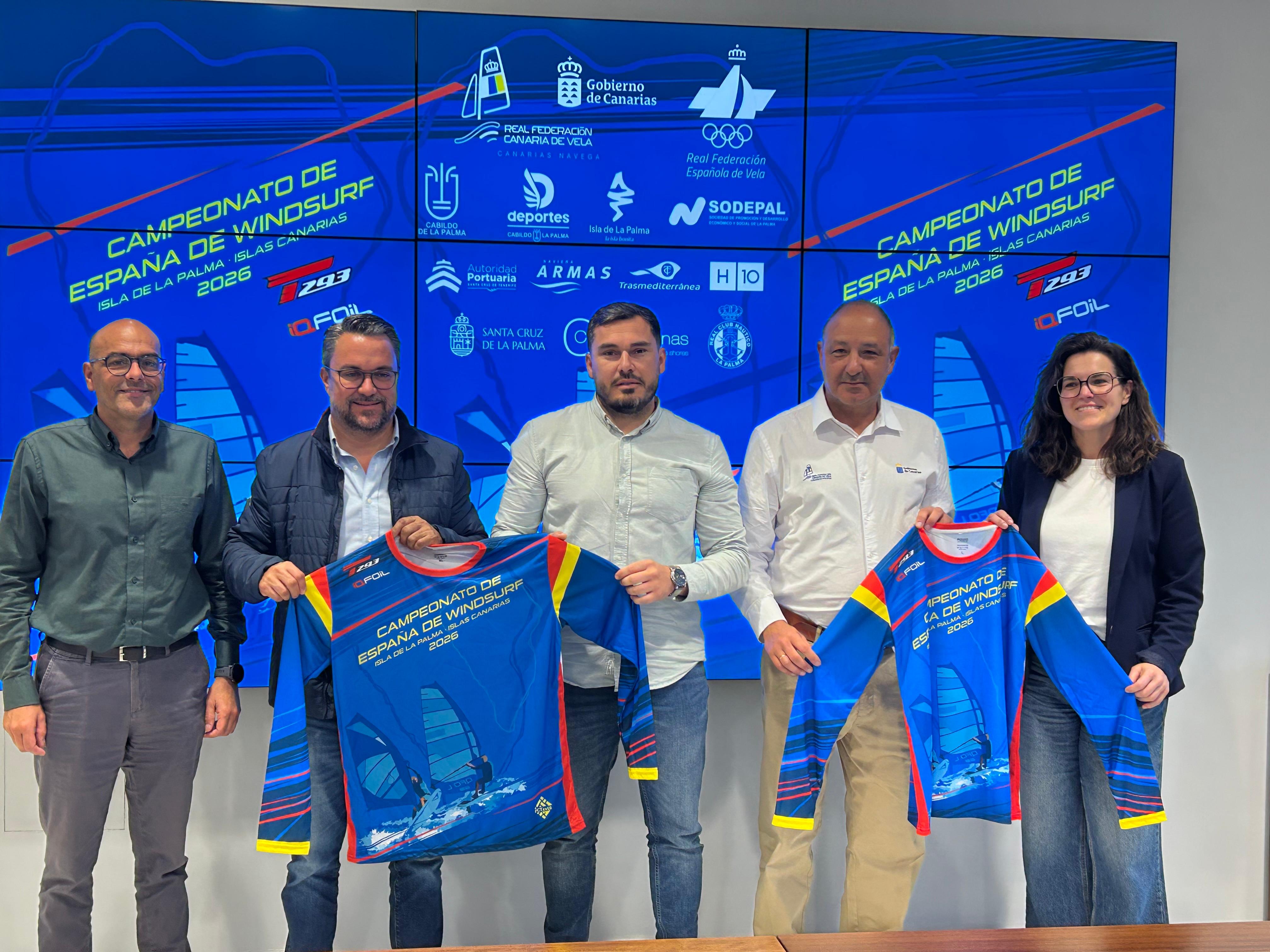 Presentación del Campeonato de España de Windsurf.