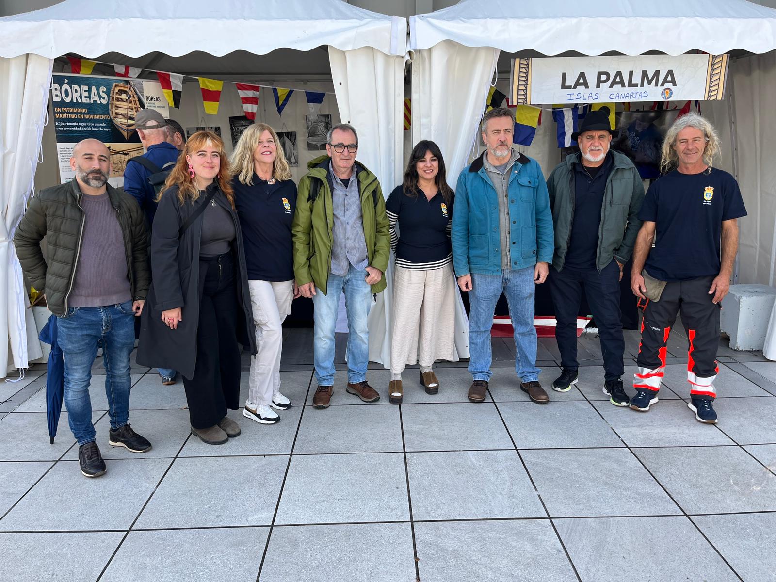 Llevamos el patrimonio marítimo de La Palma al IV Festival de Embarcaciones Tradicional de Pasaia