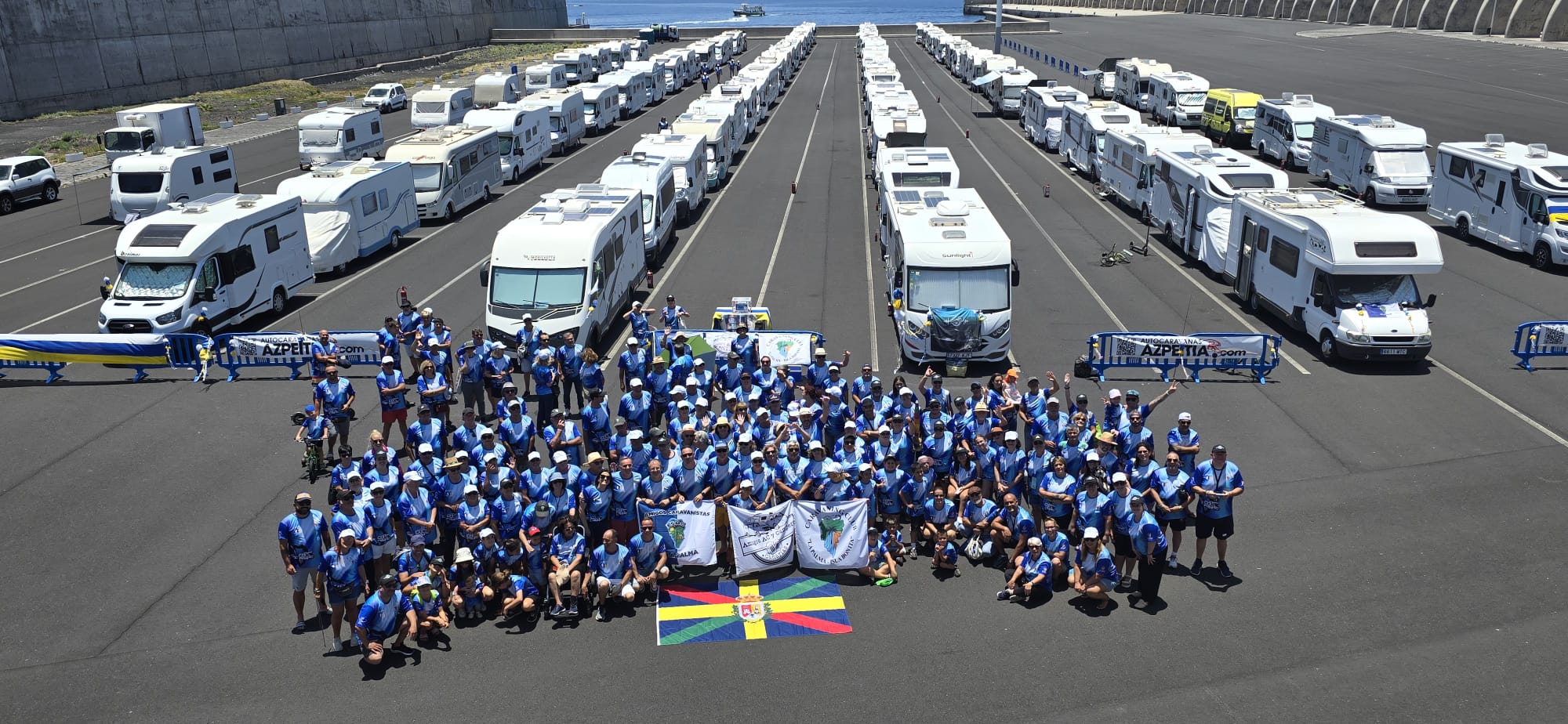 Respaldamos el encuentro de caravanas y autocaravanas de La Laguna de Barlovento