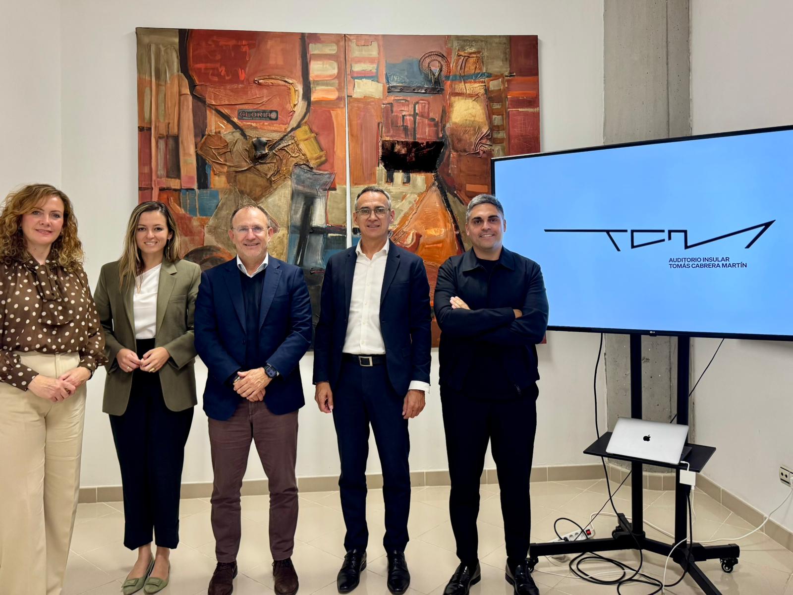 Presentamos la imagen del Auditorio Insular Tomás Cabrera Martín