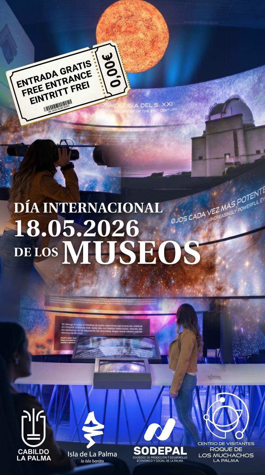 Celebramos el Día de Los Museos con una jornada de puertas abiertas en todos los centros de la Isla
